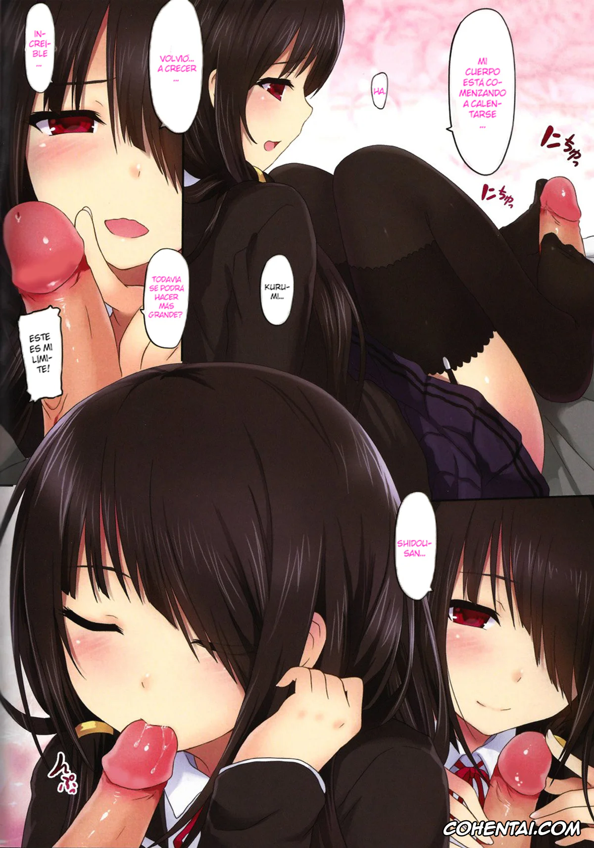 Date A Live hentai, Kurumi Tokisaki hentai, Shido Itsuka hentai, Kyousou Sanjuukyoku (Date A Live), pagina 6