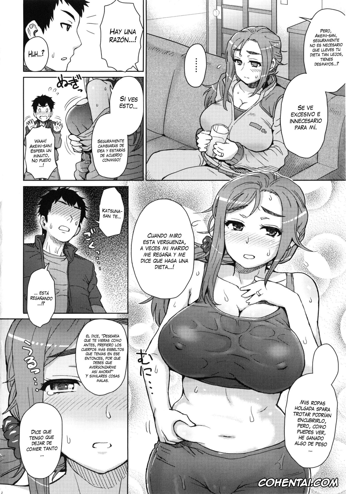 Manga xxx, Tankoubon xxx, Hito-zuma Exercise (MILK DIP), pagina 4