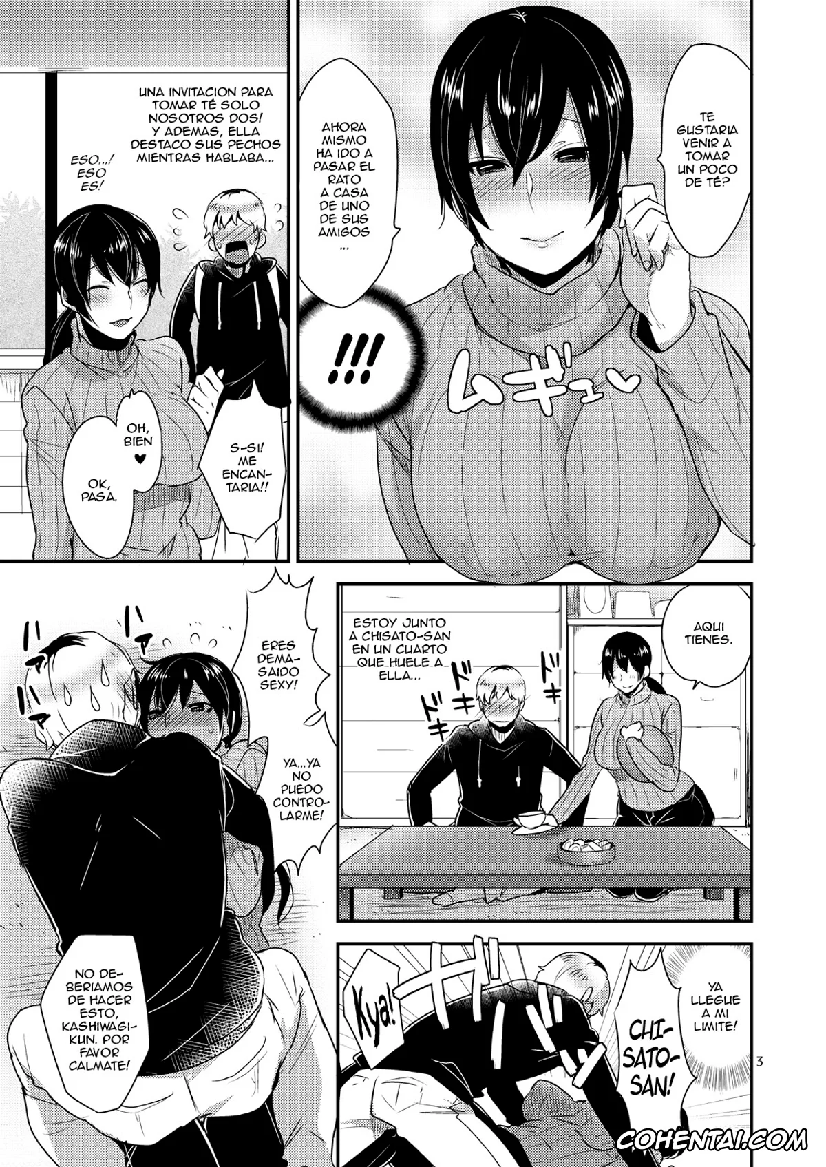 Original xxx, Tonari no Okaa-san, pagina 4