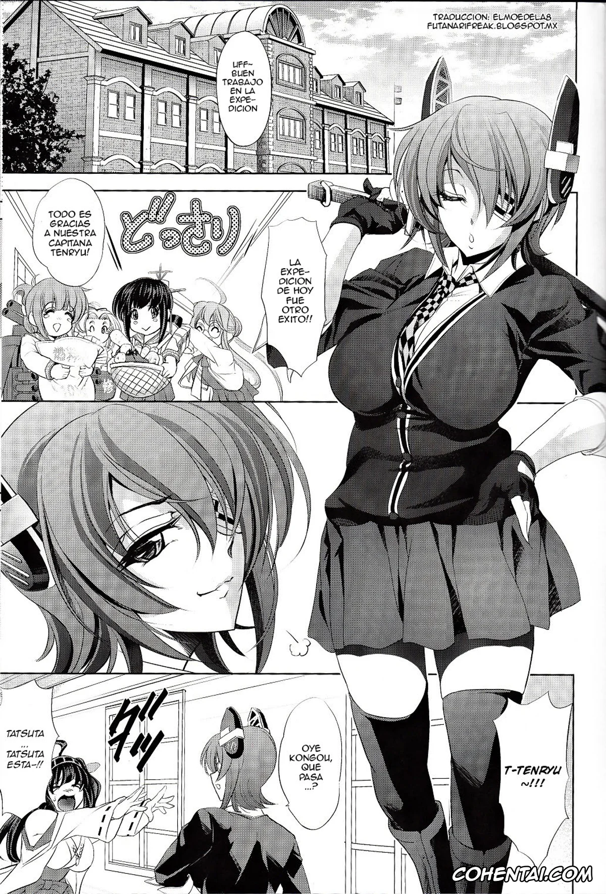 Kantai Collection -KanColle- porno, Tatsuta porno, Tenryuu porno, DRAGON CRIME (Kantai Collection -KanColle-), pagina 2
