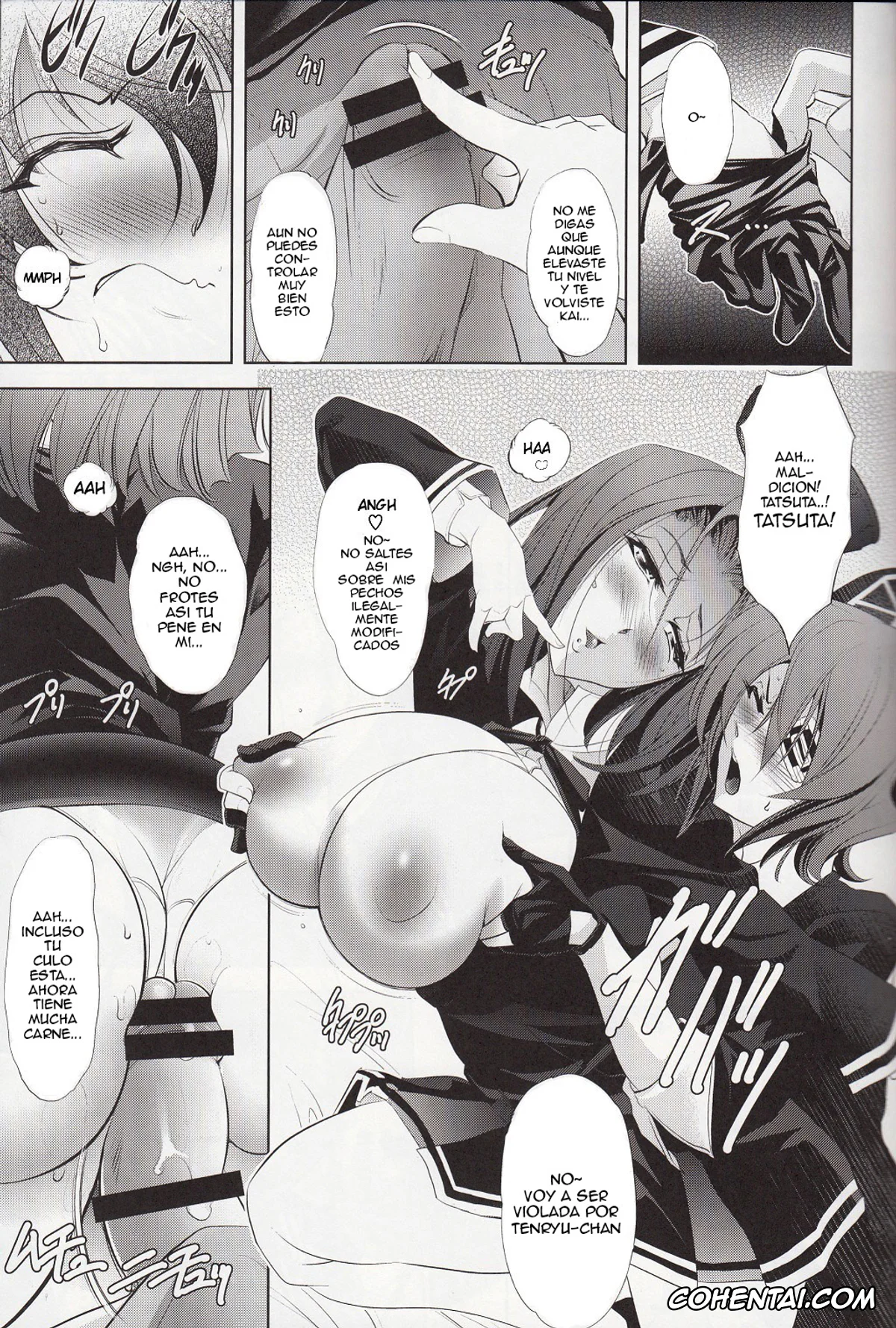 Kantai Collection -KanColle- hentai, Tatsuta hentai, Tenryuu hentai, DRAGON CRIME (Kantai Collection -KanColle-), pagina 6