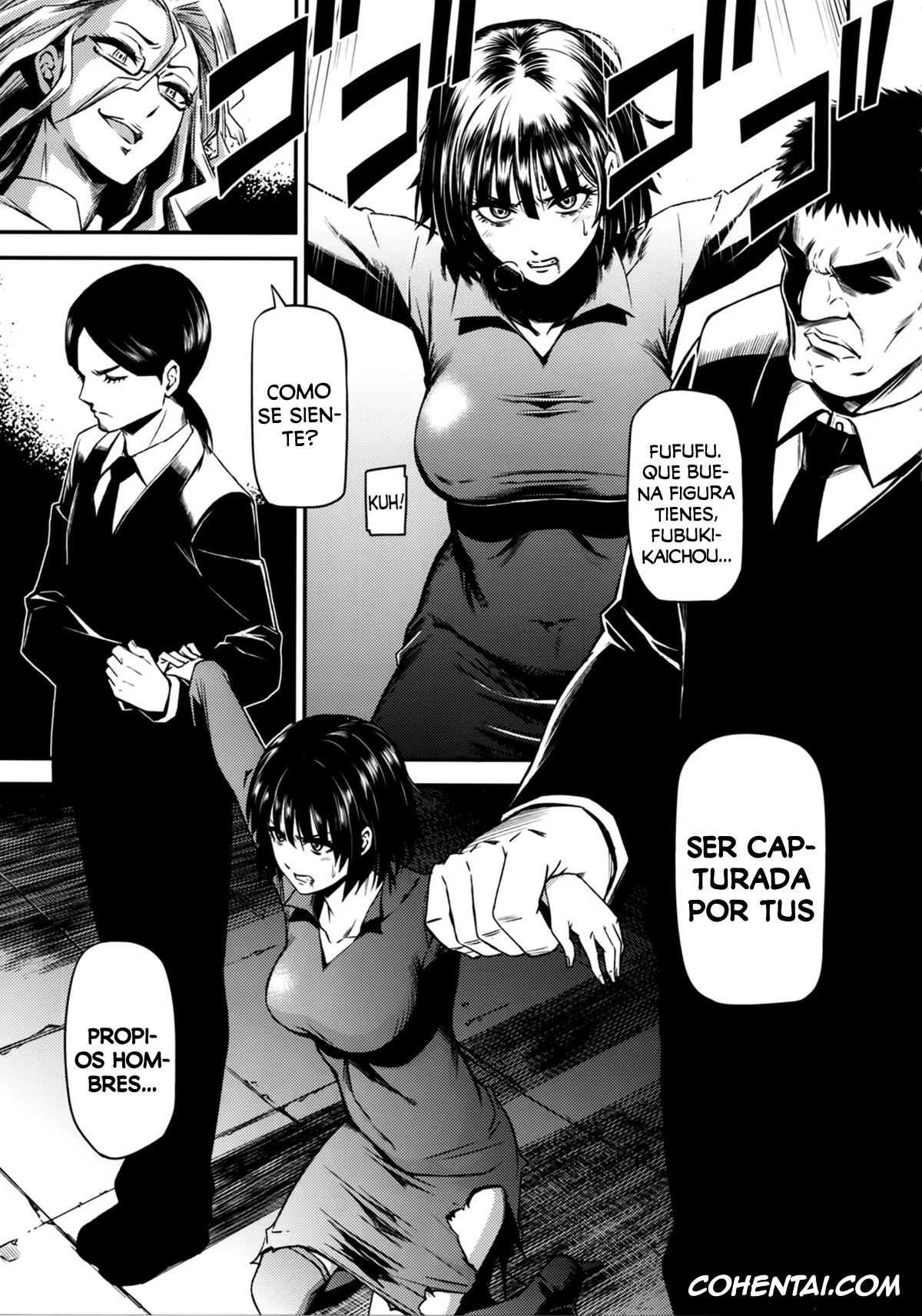 Girls und Panzer hentai, One Punch Man hentai, Jigoku no Fubuki hentai, ONE-HURRICANE – Toraware no Fubuki (One Punch Man), pagina 6