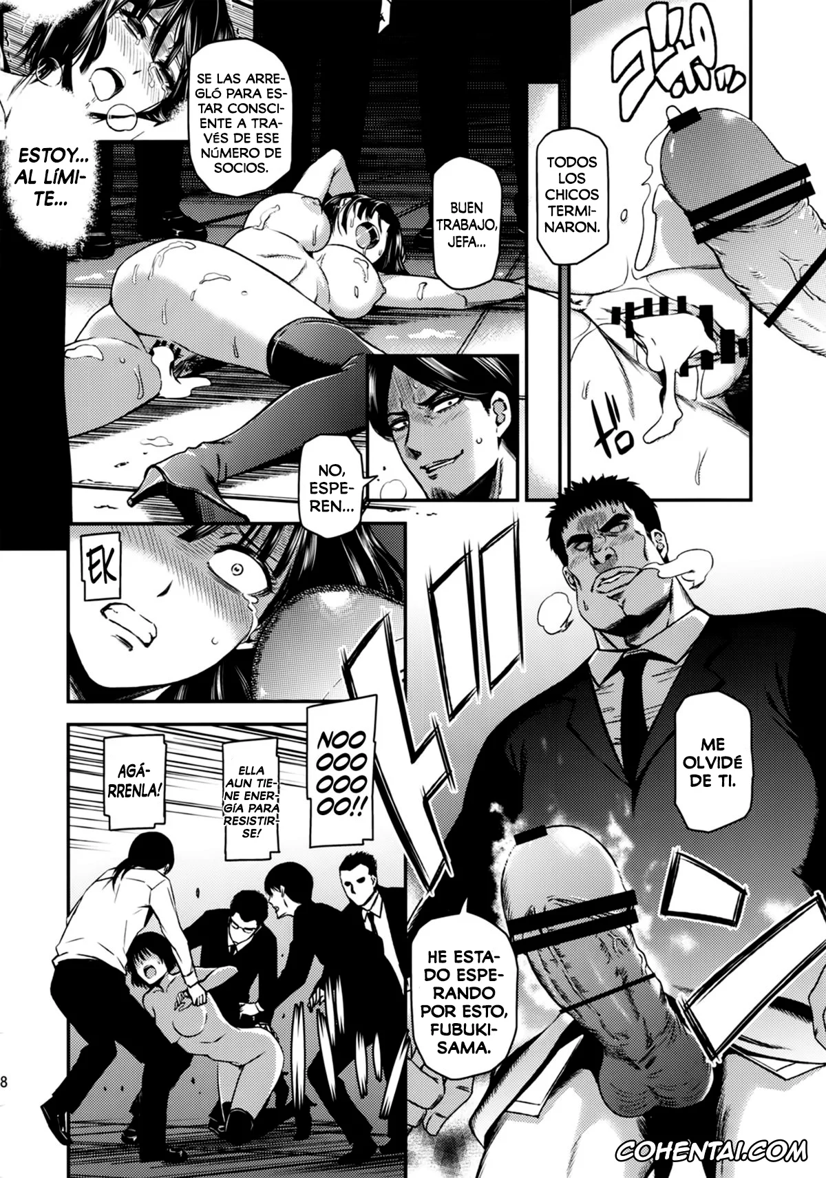 Girls und Panzer xxx, One Punch Man xxx, Jigoku no Fubuki xxx, ONE-HURRICANE – Toraware no Fubuki (One Punch Man), pagina 19