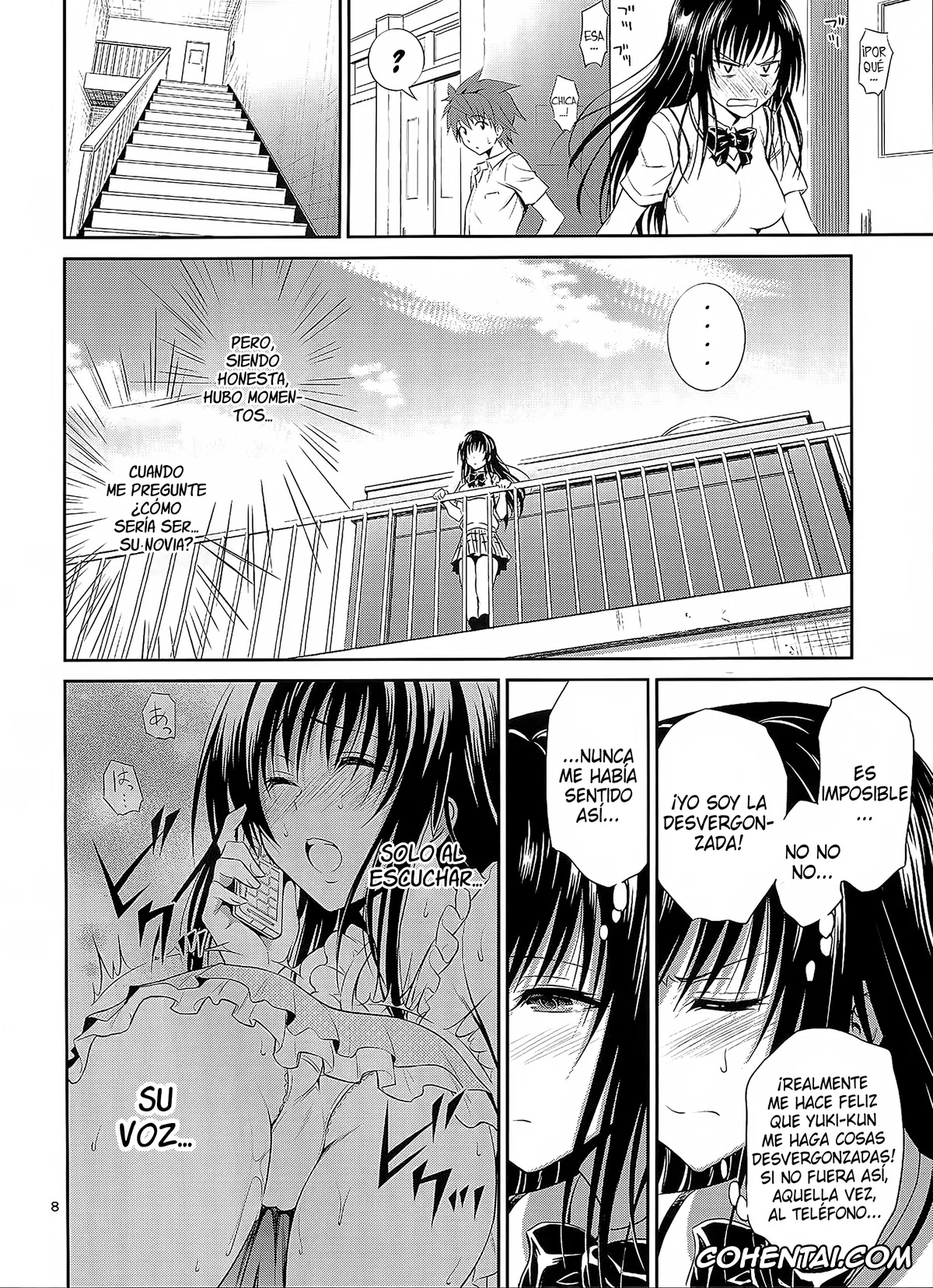 To Love-Ru xxx, Rito Yuuki xxx, Yui Kotegawa xxx, Watashi Renchi Yaburu (To Love-Ru), pagina 7