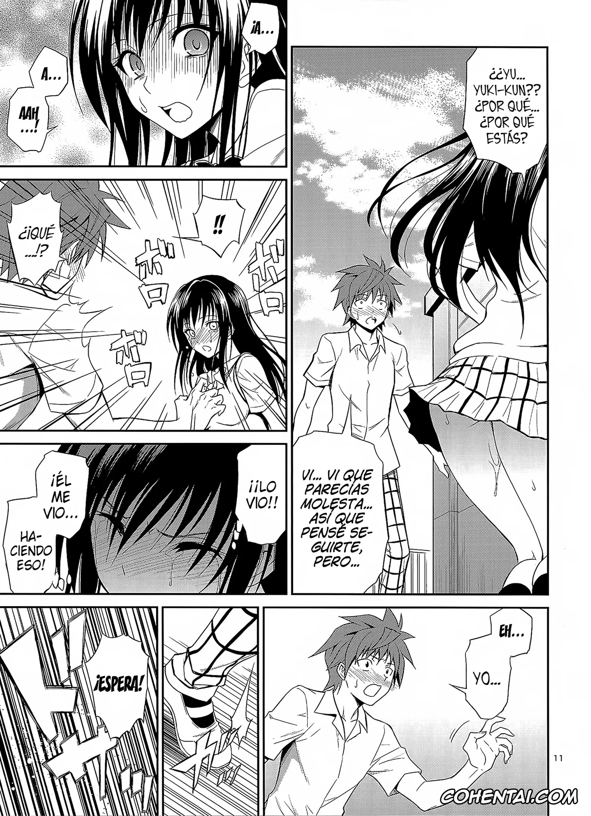 To Love-Ru xxx, Rito Yuuki xxx, Yui Kotegawa xxx, Watashi Renchi Yaburu (To Love-Ru), pagina 10