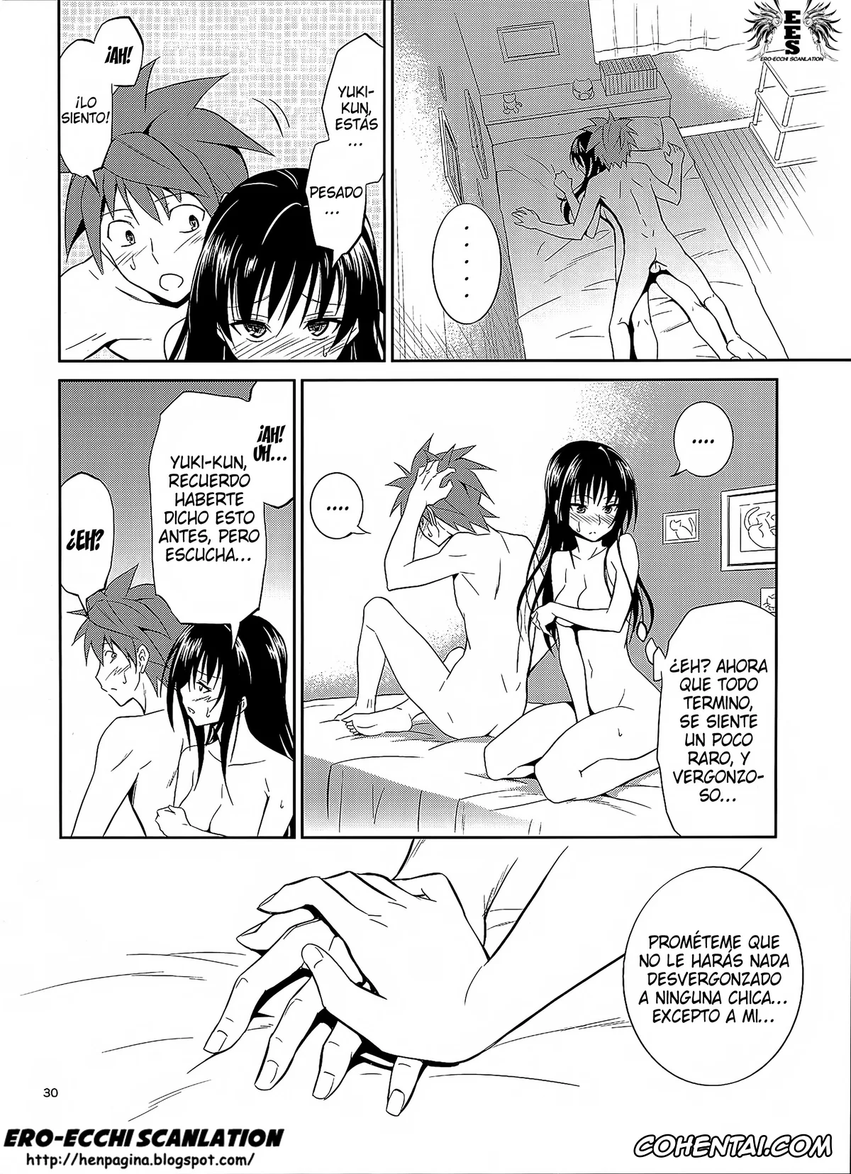 To Love-Ru porno, Rito Yuuki porno, Yui Kotegawa porno, Watashi Renchi Yaburu (To Love-Ru), pagina 29