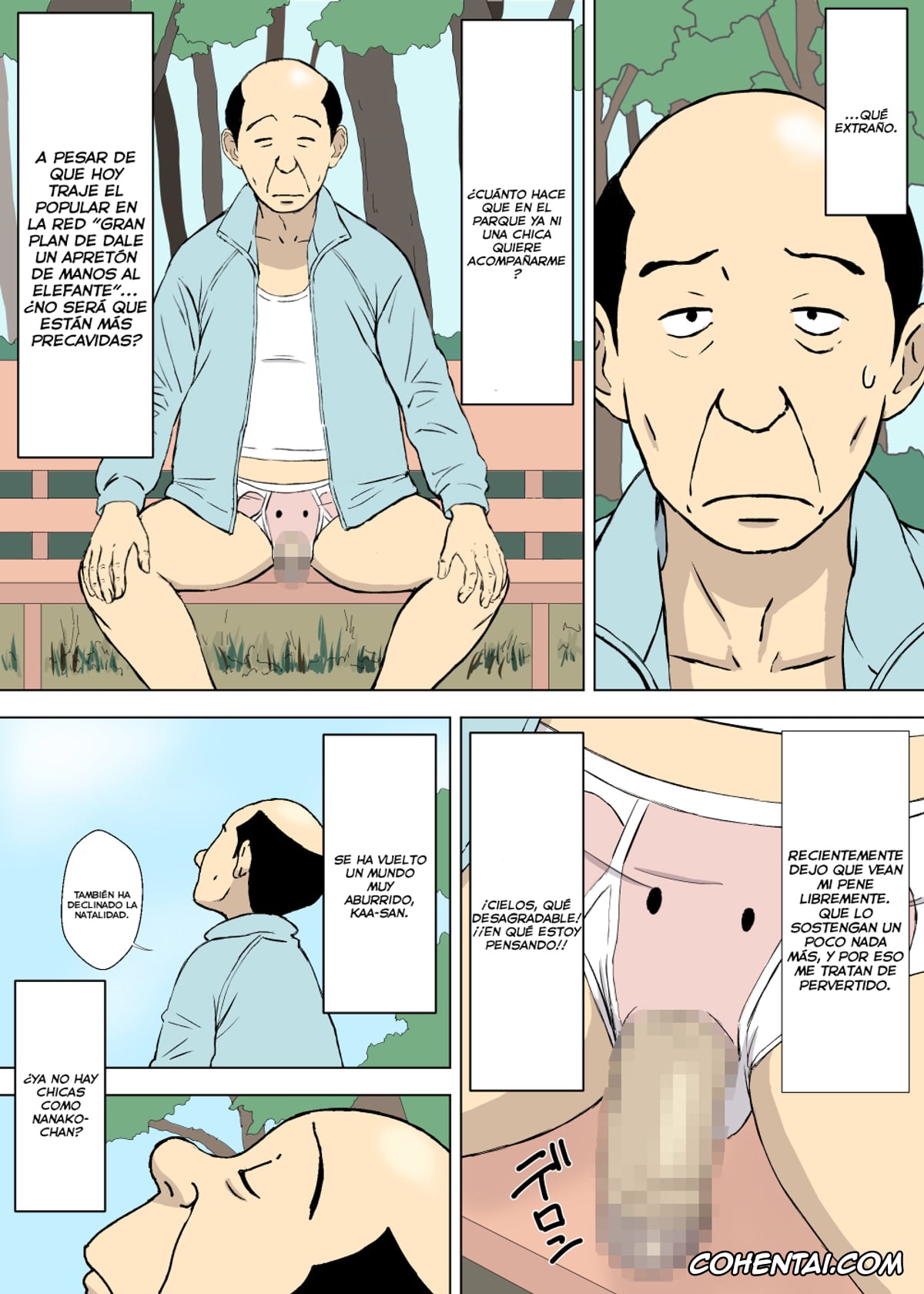 Original hentai, Hentai Oji-san no Zange-shitsu Nikki, pagina 3