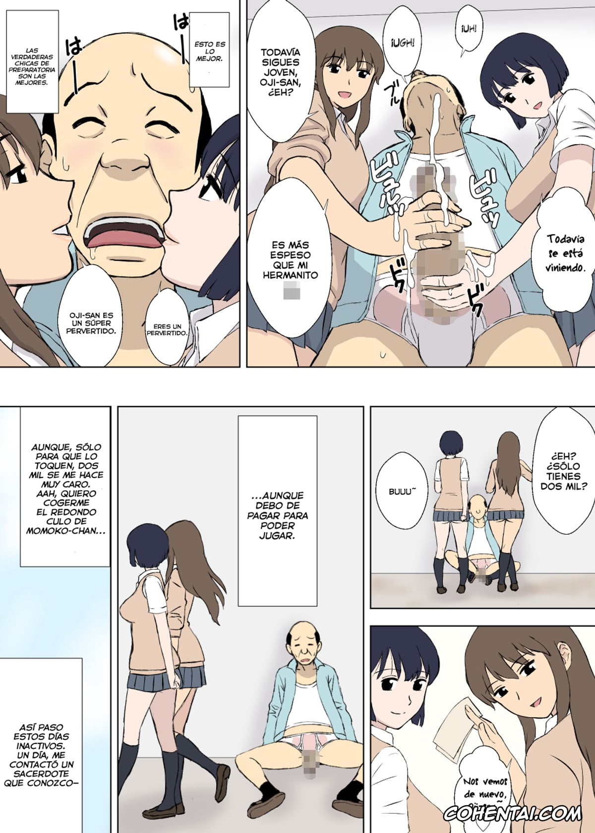 Original hentai, Hentai Oji-san no Zange-shitsu Nikki, pagina 9