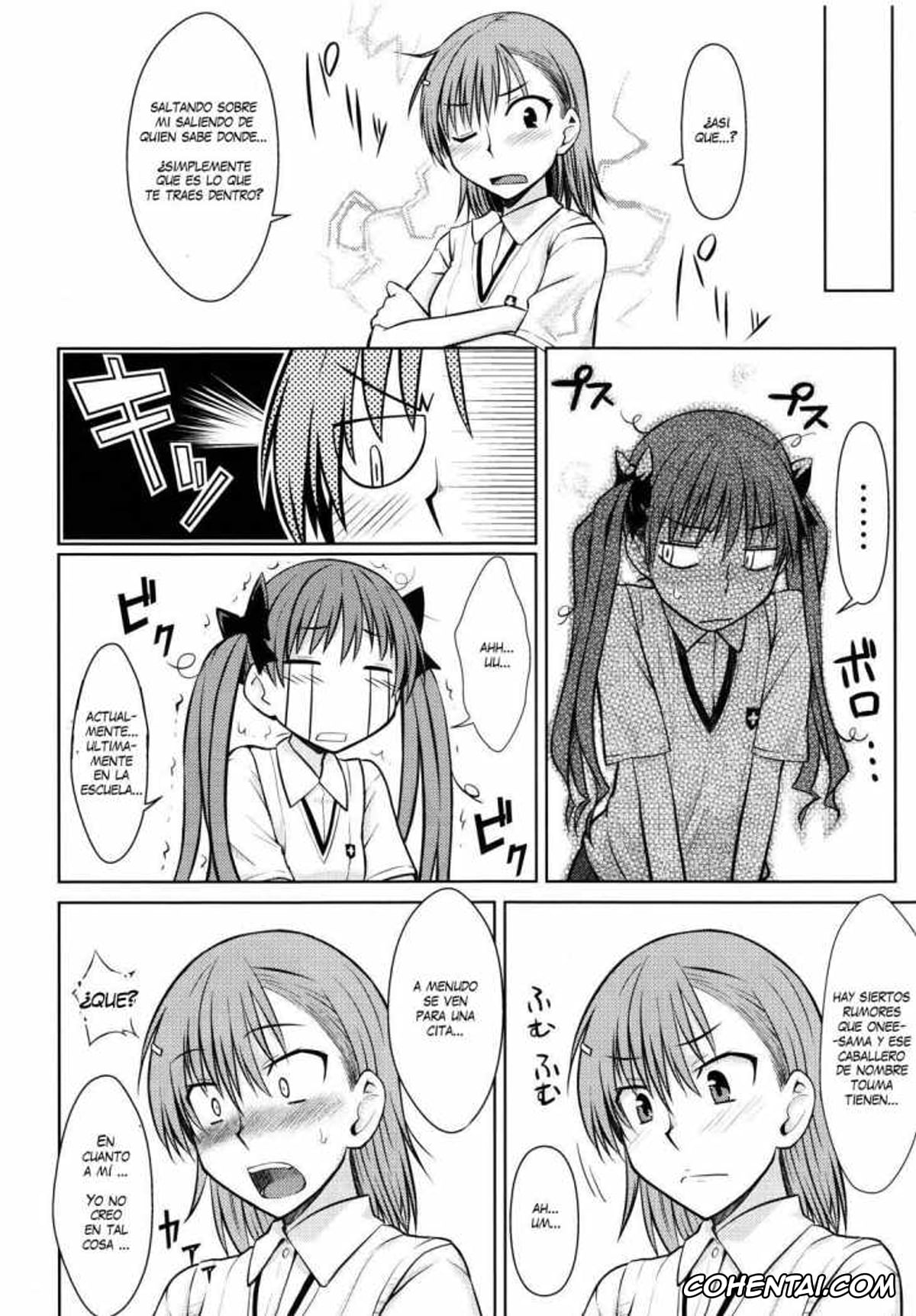 Toaru Project porno, Mikoto Misaka porno, Touma Kamijou porno, Toaru Himitsu no Onee-sama (Toaru Kagaku no Railgun), pagina 8