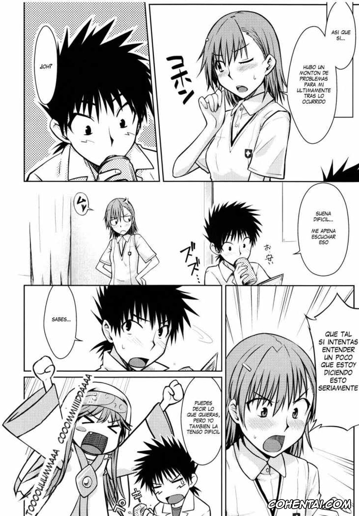 Toaru Project xxx, Mikoto Misaka xxx, Touma Kamijou xxx, Toaru Himitsu no Onee-sama (Toaru Kagaku no Railgun), pagina 10