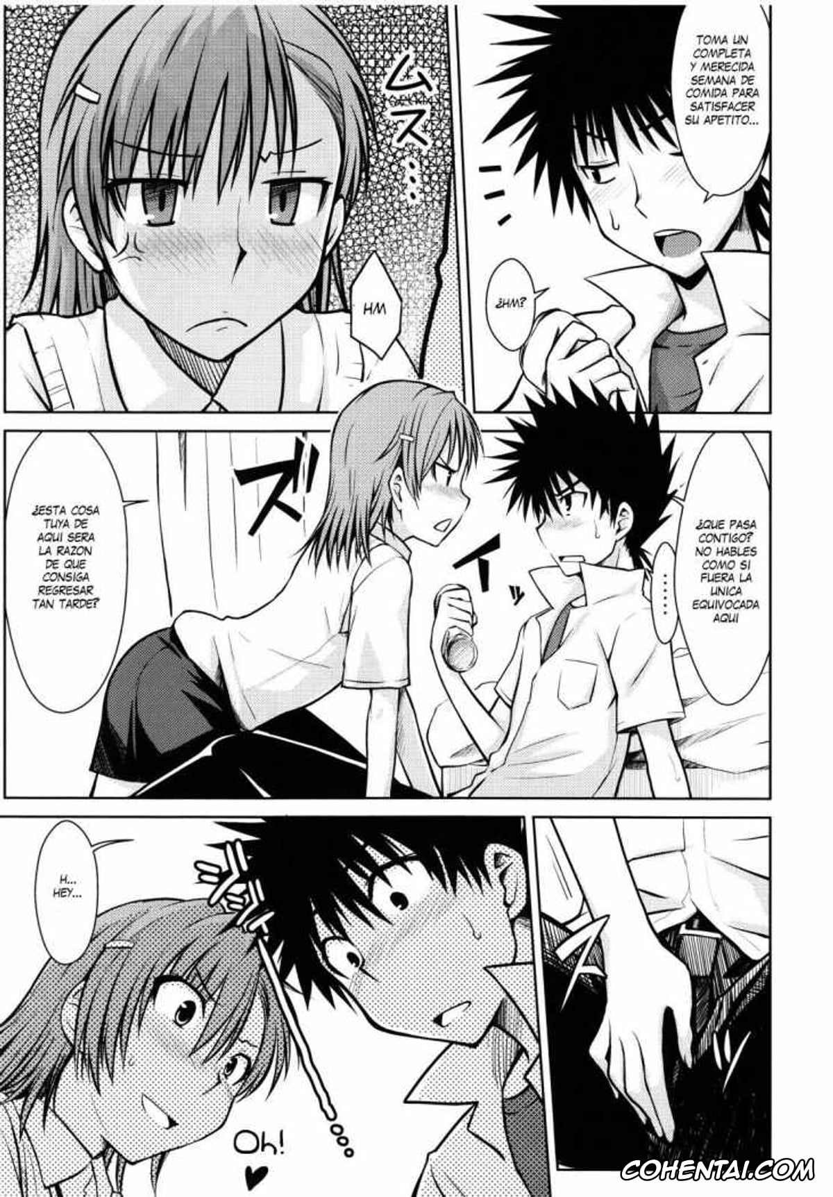 Toaru Project porno, Mikoto Misaka porno, Touma Kamijou porno, Toaru Himitsu no Onee-sama (Toaru Kagaku no Railgun), pagina 11