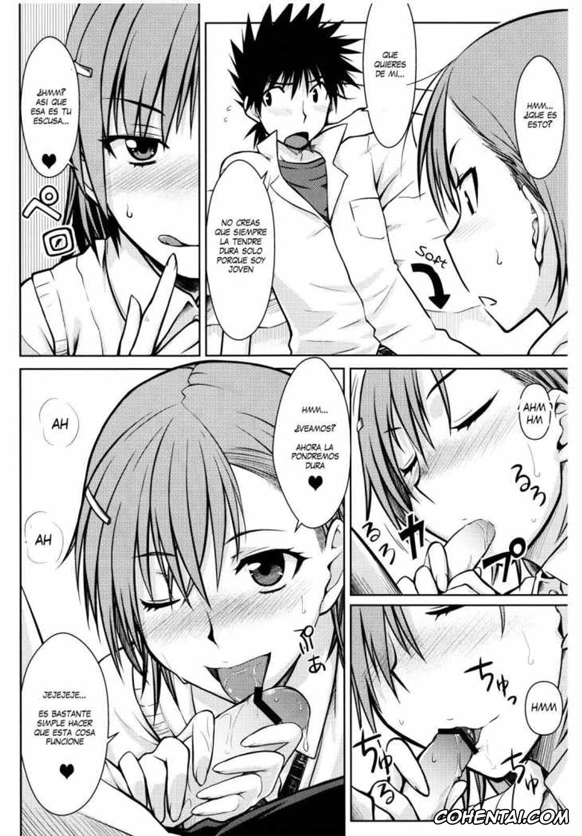 Toaru Project hentai, Mikoto Misaka hentai, Touma Kamijou hentai, Toaru Himitsu no Onee-sama (Toaru Kagaku no Railgun), pagina 12