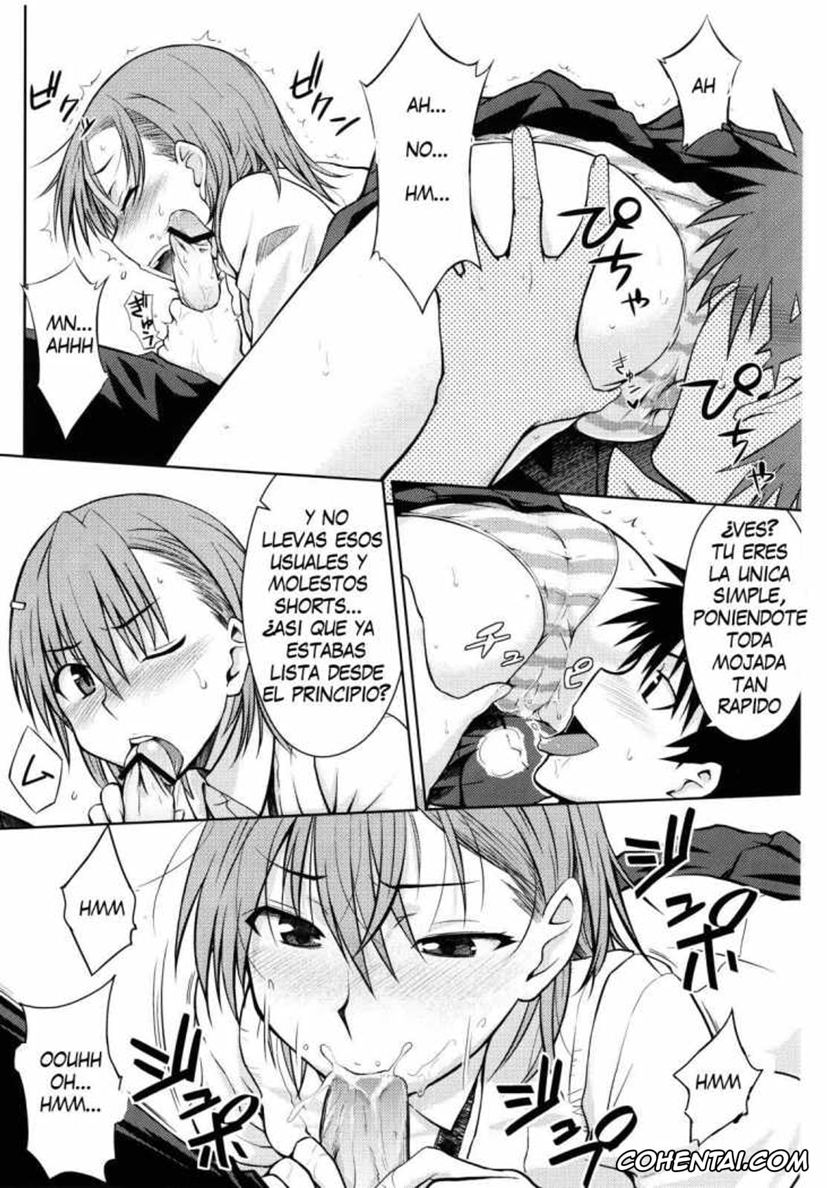 Toaru Project porno, Mikoto Misaka porno, Touma Kamijou porno, Toaru Himitsu no Onee-sama (Toaru Kagaku no Railgun), pagina 14