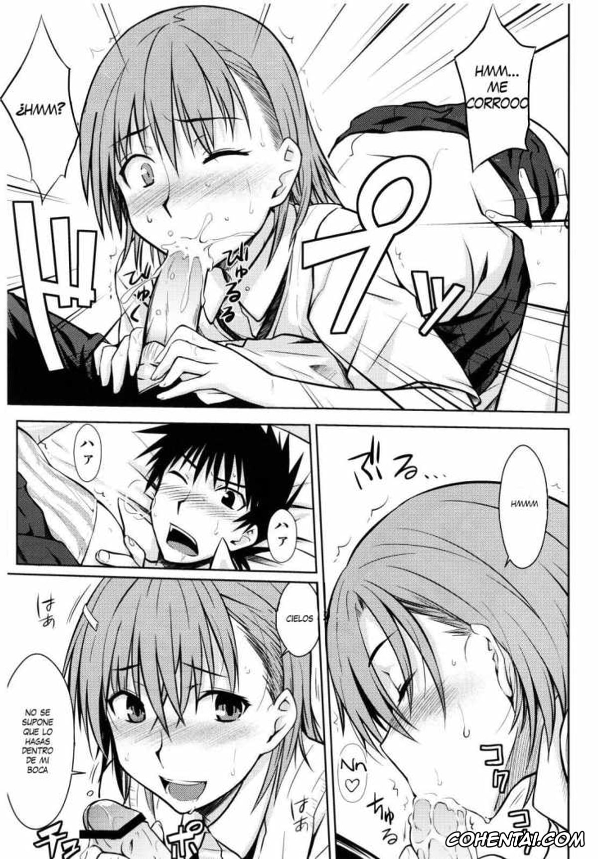 Toaru Project hentai, Mikoto Misaka hentai, Touma Kamijou hentai, Toaru Himitsu no Onee-sama (Toaru Kagaku no Railgun), pagina 15