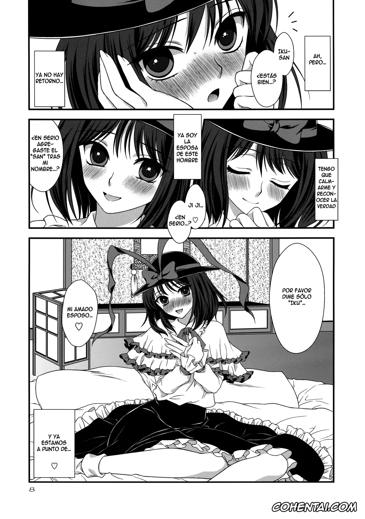 Touhou Project xxx, Iku Nagae xxx, Moshimo Iku-san ga Ore no Yome ni Natta Toshite. (Touhou Project), pagina 7