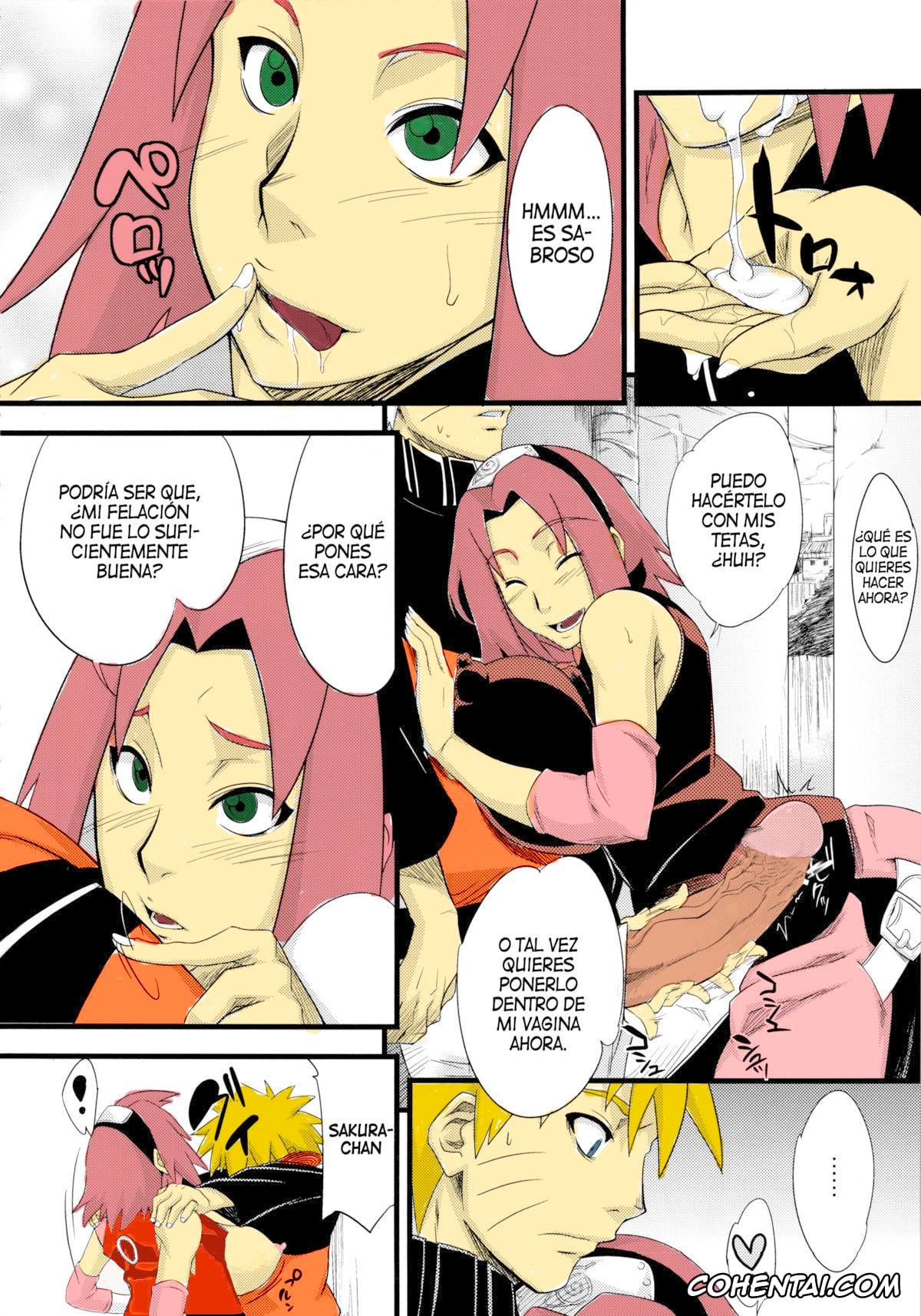 NARUTO porno, Naruto Uzumaki porno, Sakura Haruno porno, Koi no Bakadikara (Naruto), pagina 5