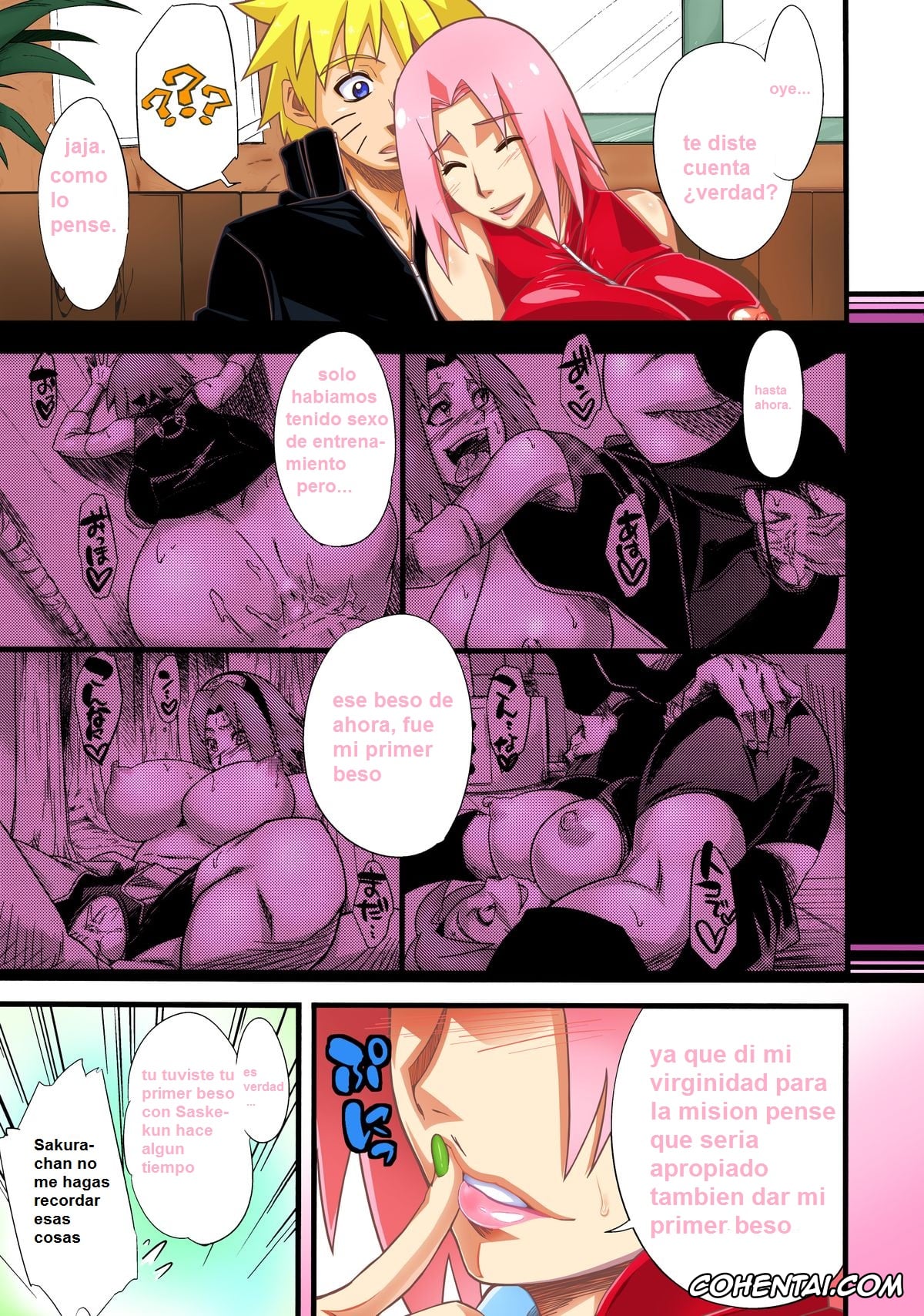 NARUTO porno, Naruto Uzumaki porno, Sakura Haruno porno, Koi no Bakadikara (Naruto), pagina 14