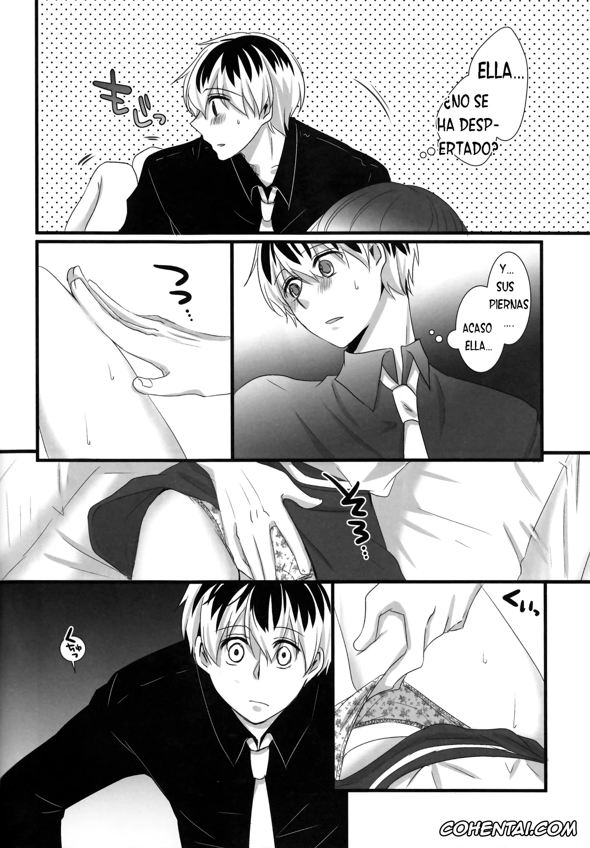 Tokyo Ghoul hentai, Ken Kaneki | Haise Sasaki hentai, Touka Kirishima hentai, Touka-chan ga Mezamenai!! (Tokyo Ghoul), pagina 12