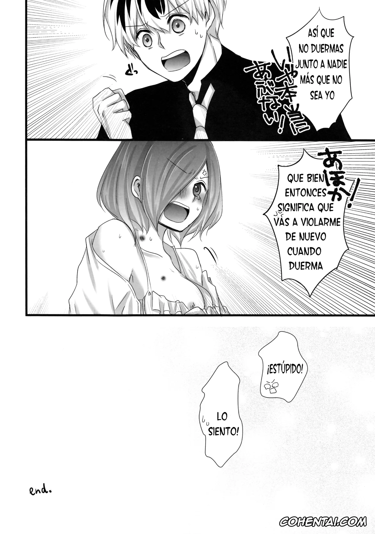 Tokyo Ghoul hentai, Ken Kaneki | Haise Sasaki hentai, Touka Kirishima hentai, Touka-chan ga Mezamenai!! (Tokyo Ghoul), pagina 18