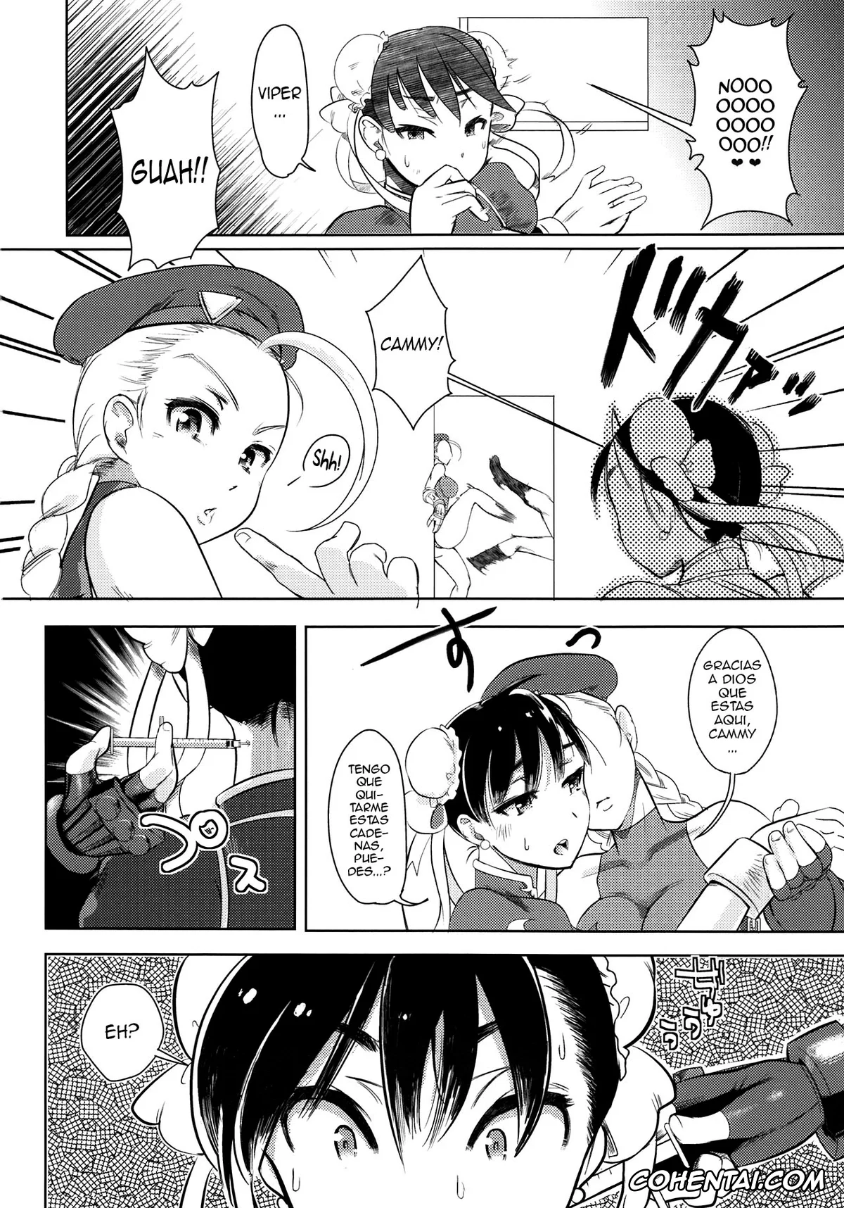 Street Fighter porno, King of Fighters porno, Cammy White porno, Chun-Li porno, Sakura Kasugano porno, Operation Futanari (Street Fighter), pagina 17