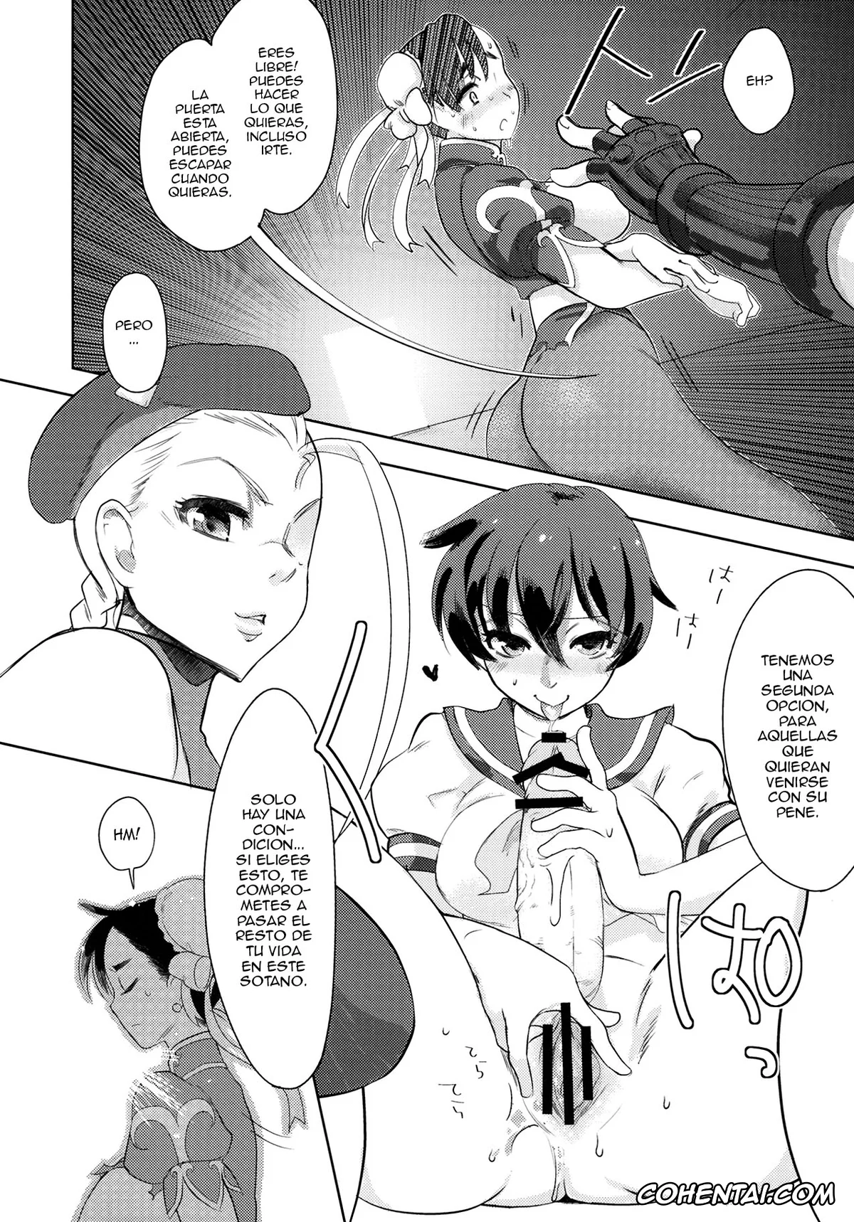 Street Fighter porno, King of Fighters porno, Cammy White porno, Chun-Li porno, Sakura Kasugano porno, Operation Futanari (Street Fighter), pagina 29