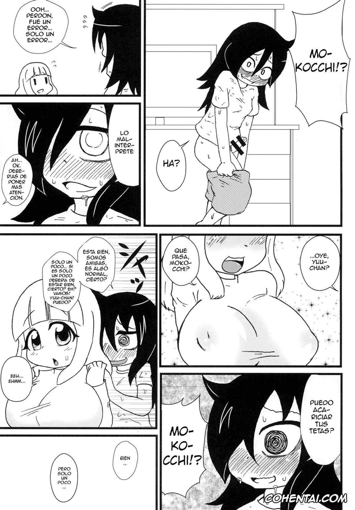 Watashi ga Motenai no wa Dou Kangaetemo Omaera ga Warui! xxx, Tomoko Kuroki xxx, Yuu Naruse xxx, Mokkori Mokocchi (Watashi ga Motenai no wa Dou Kangaetemo Omaera ga Warui!), pagina 4