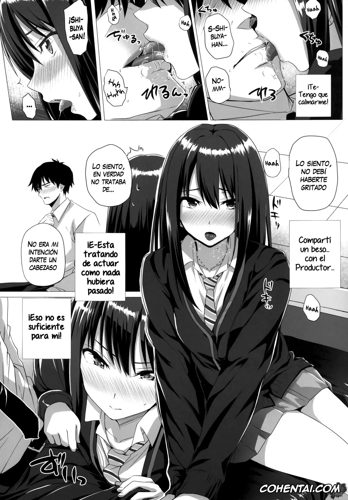 The iDOLM@STER hentai, Producer hentai, Rin Shibuya hentai, Rin to P (THE IDOLM@STER Cinderella Girls), pagina 9