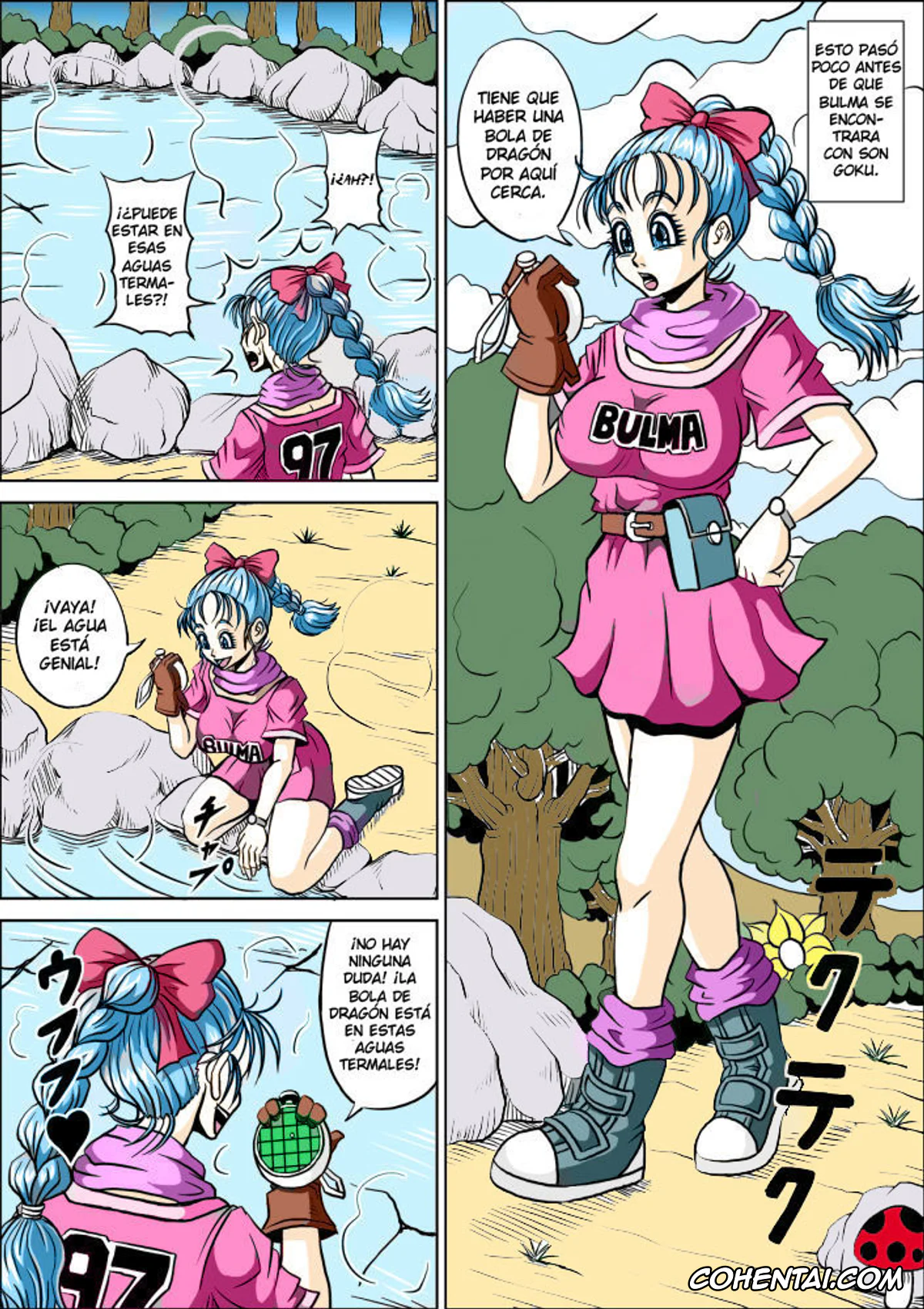 Dragon Ball porno, Bulma Briefs porno, Onsen Jijii VS Bulma (Dragon Ball), pagina 2