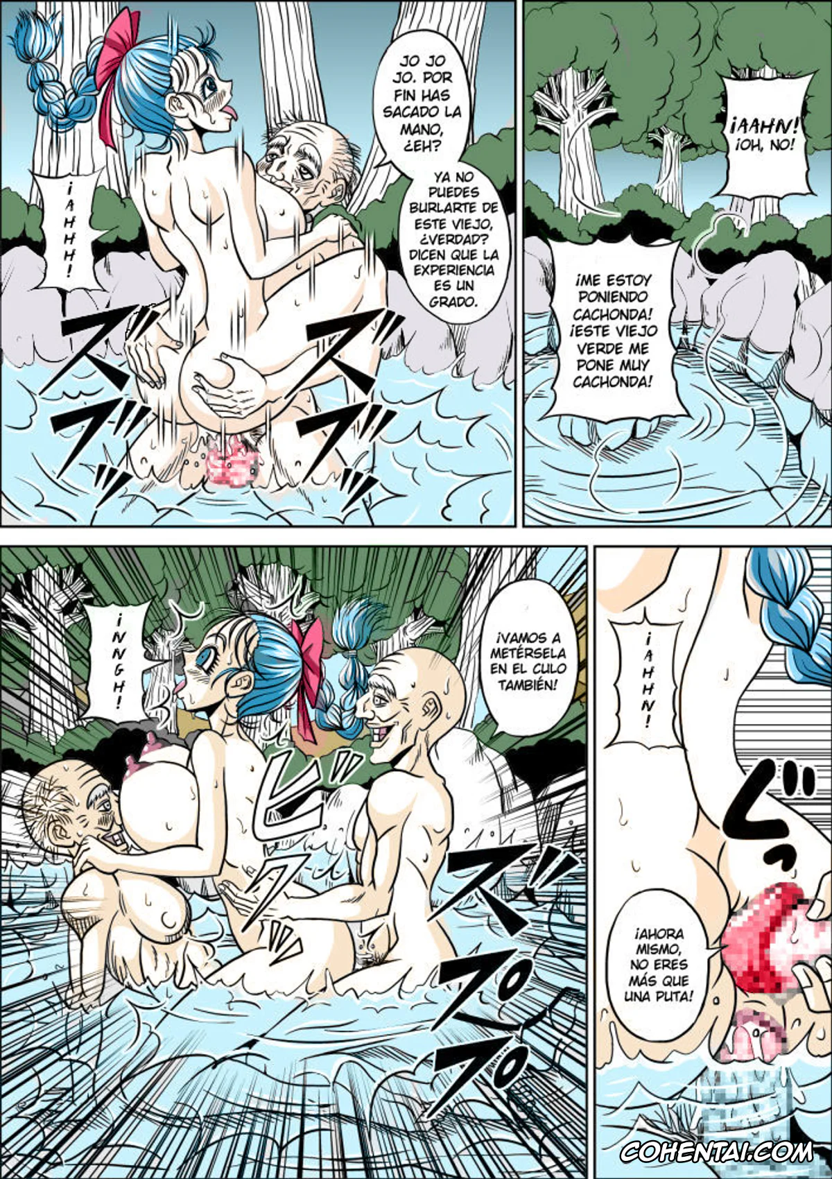 Dragon Ball xxx, Bulma Briefs xxx, Onsen Jijii VS Bulma (Dragon Ball), pagina 19