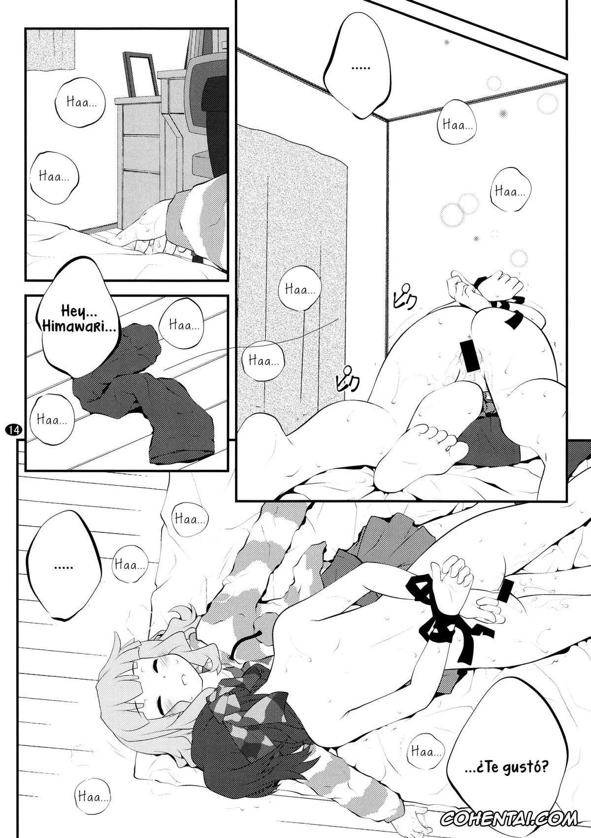YuruYuri porno, Himawari Furutani porno, Sakurako Ohmuro porno, Himegoto Flowers 8 (YuruYuri), pagina 14