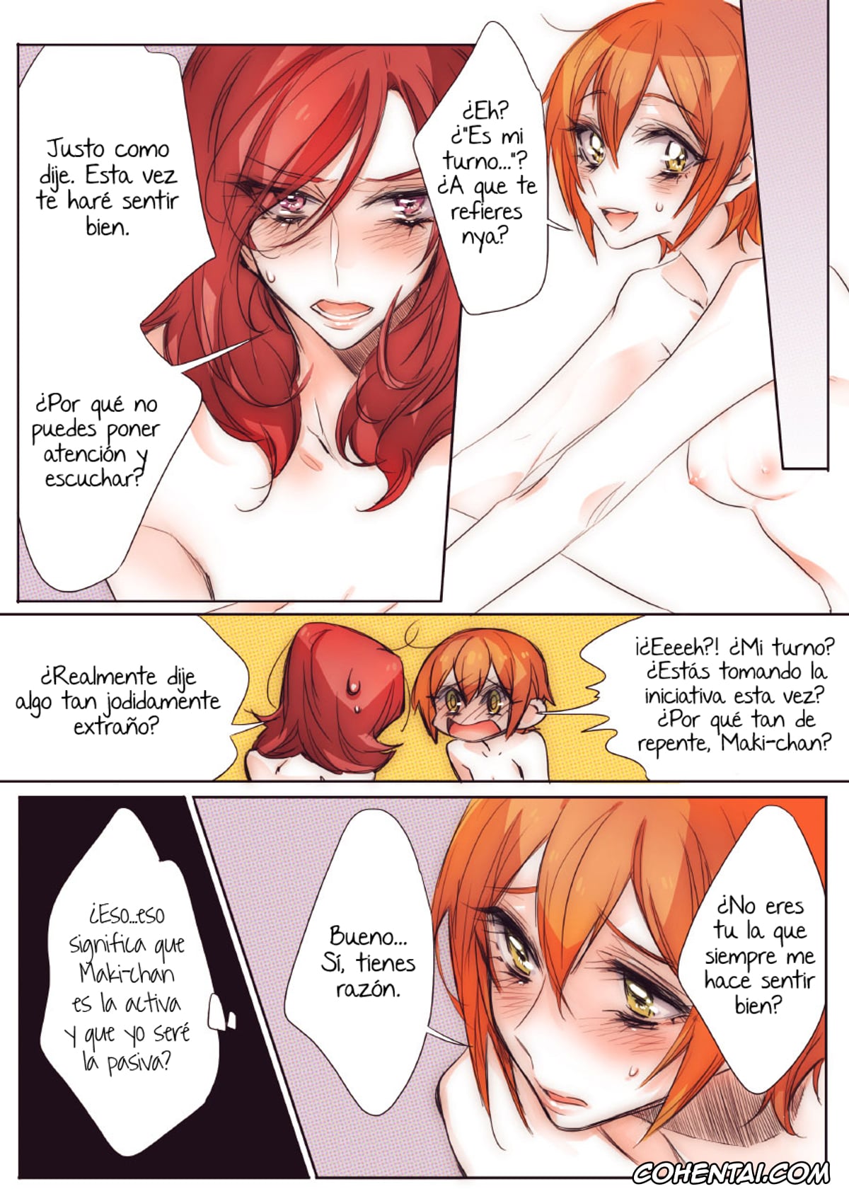 Love Live! porno, Maki Nishikino porno, Rin Hoshizora porno, Neko-kei Kanojo (Love Live!), pagina 5