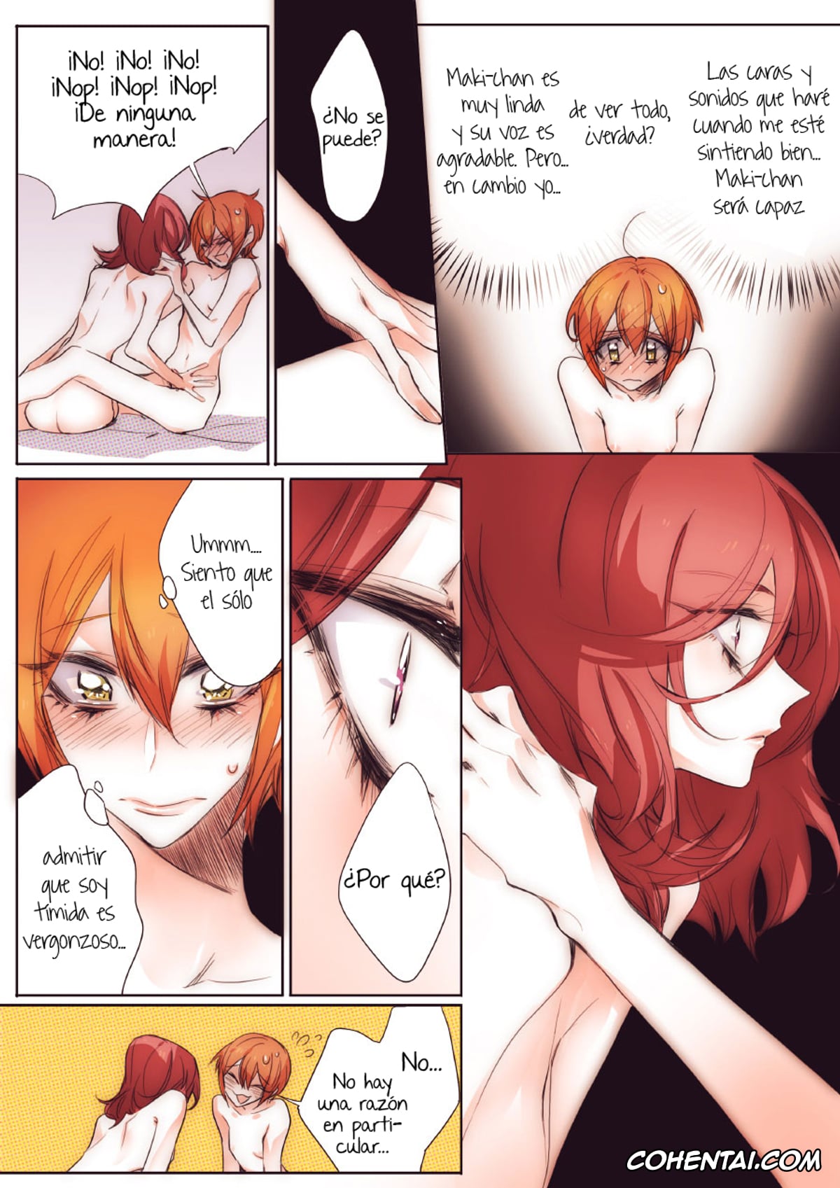 Love Live! hentai, Maki Nishikino hentai, Rin Hoshizora hentai, Neko-kei Kanojo (Love Live!), pagina 6