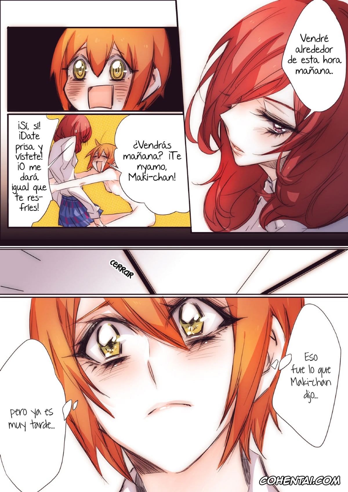 Love Live! porno, Maki Nishikino porno, Rin Hoshizora porno, Neko-kei Kanojo (Love Live!), pagina 8