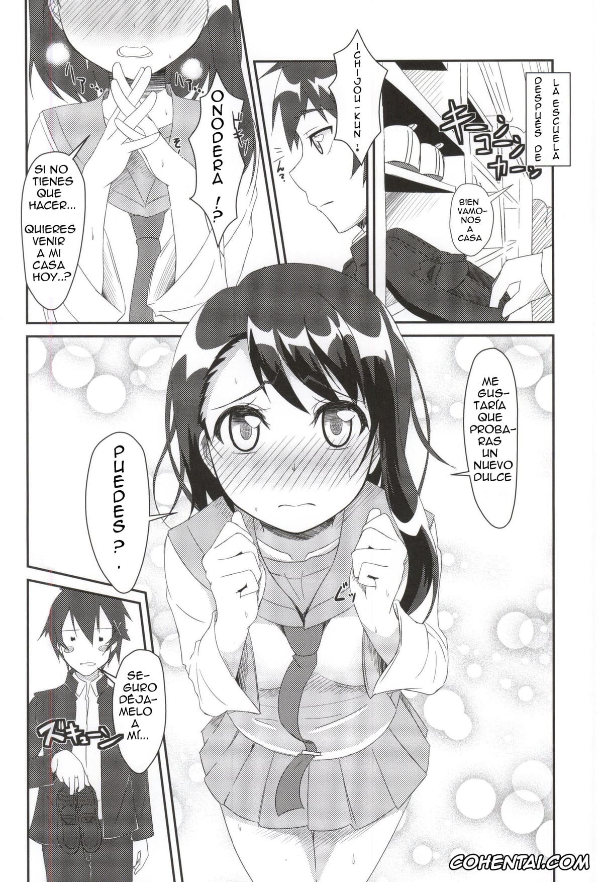 Nisekoi porno, Haru Onodera porno, Kosaki Onodera porno, Raku Ichijou porno, Nikoichi!! (Nisekoi), pagina 2