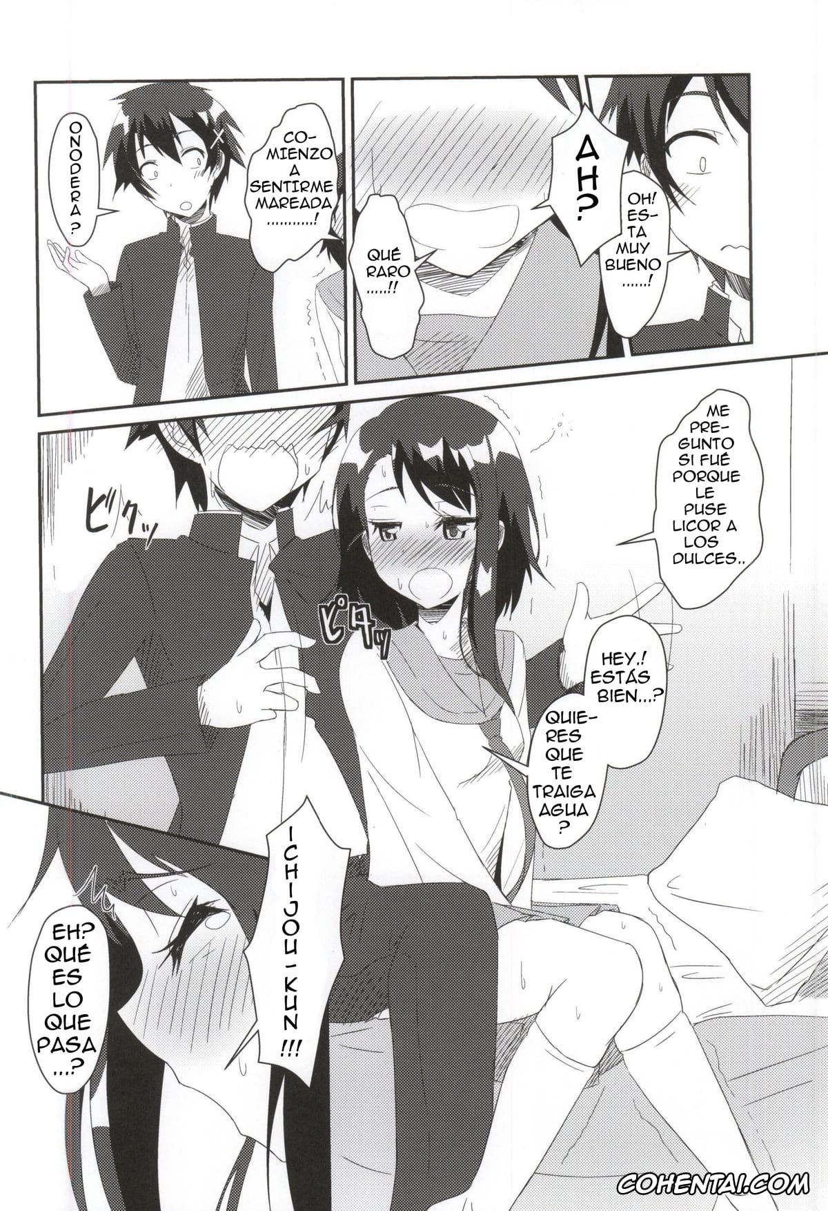 Nisekoi xxx, Haru Onodera xxx, Kosaki Onodera xxx, Raku Ichijou xxx, Nikoichi!! (Nisekoi), pagina 4