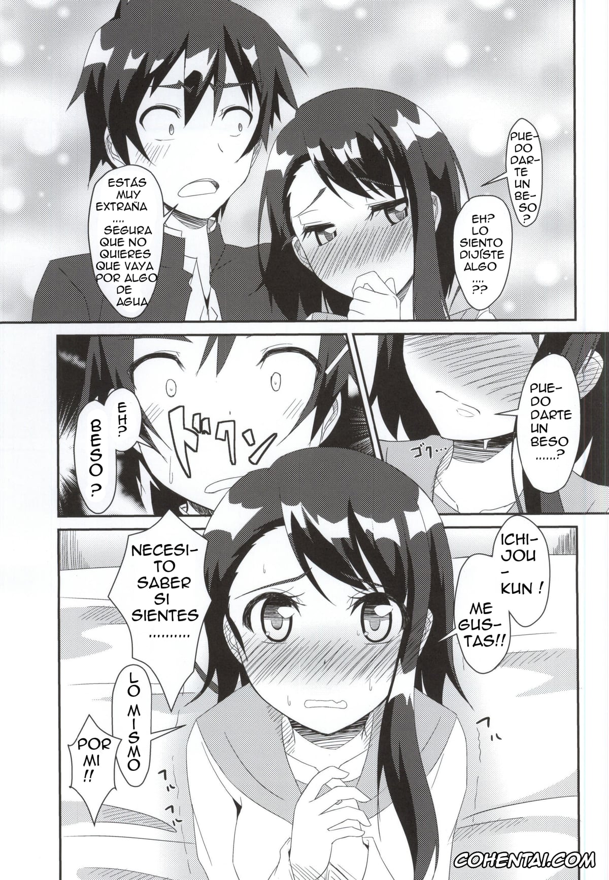 Nisekoi porno, Haru Onodera porno, Kosaki Onodera porno, Raku Ichijou porno, Nikoichi!! (Nisekoi), pagina 5