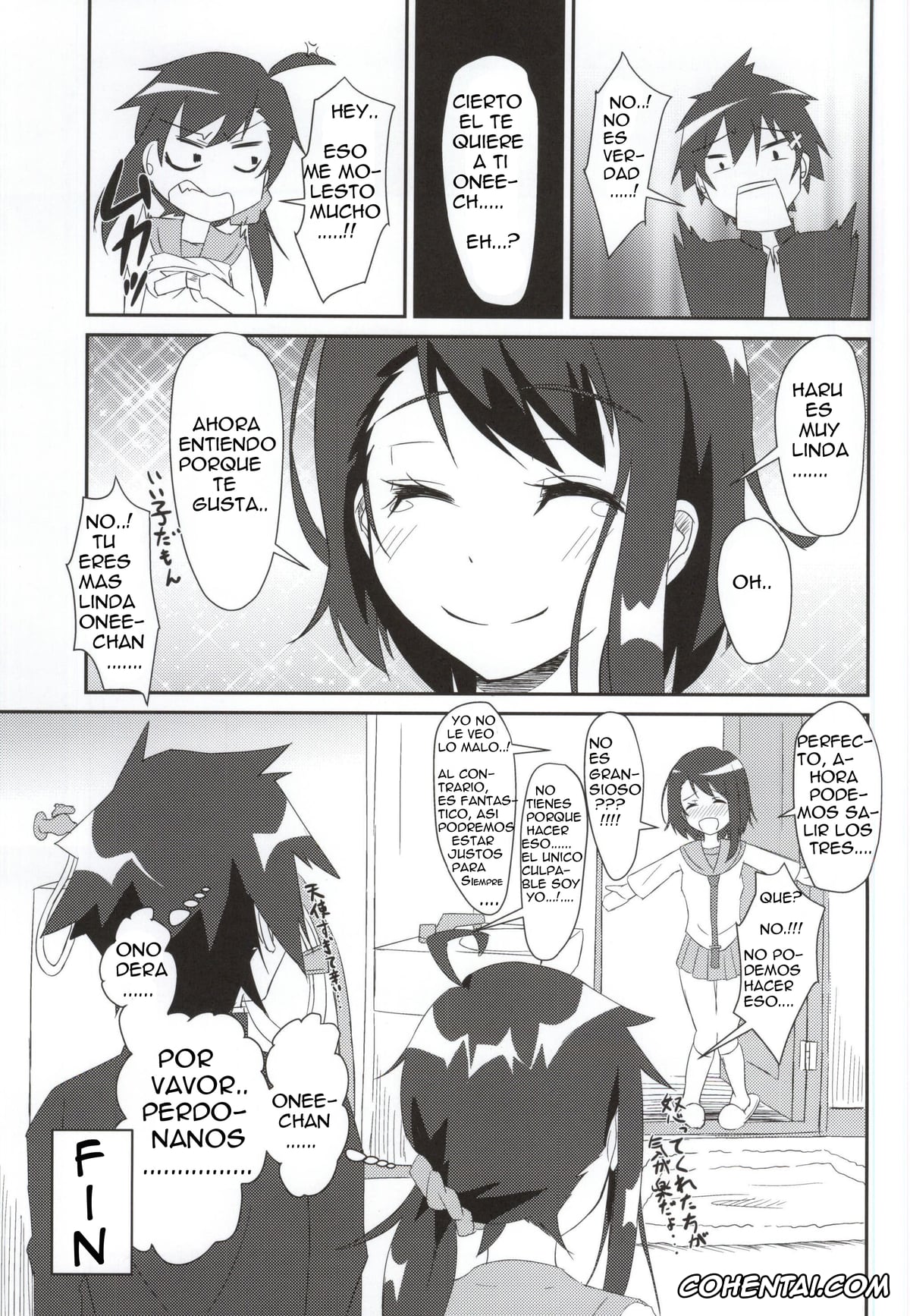 Nisekoi porno, Haru Onodera porno, Kosaki Onodera porno, Raku Ichijou porno, Nikoichi!! (Nisekoi), pagina 23