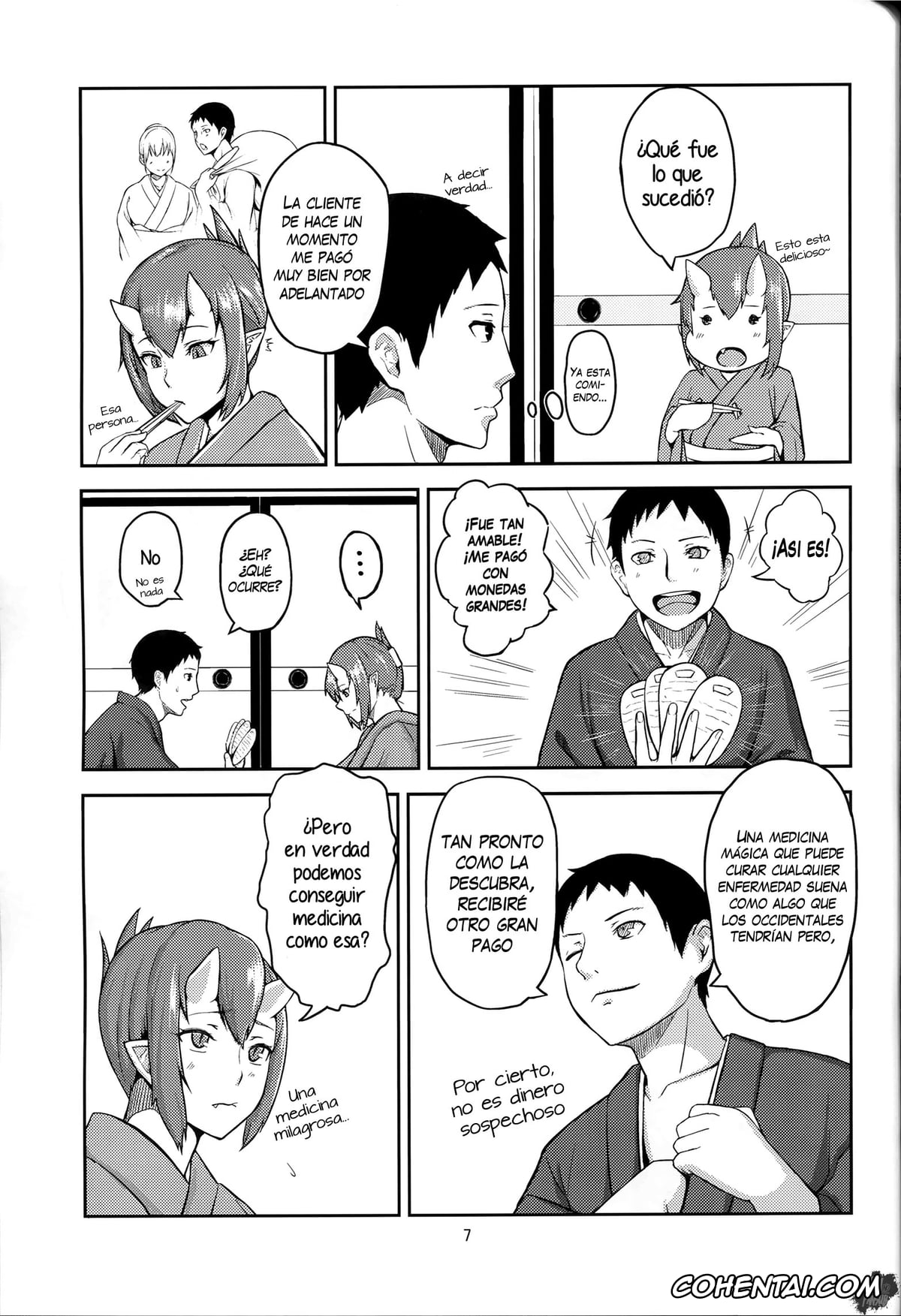 Original hentai, Oni No Himitsu, pagina 6