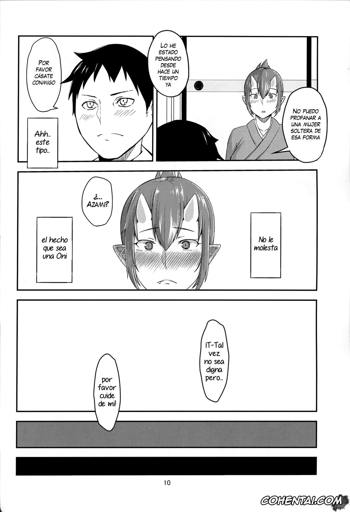Original hentai, Oni No Himitsu, pagina 9