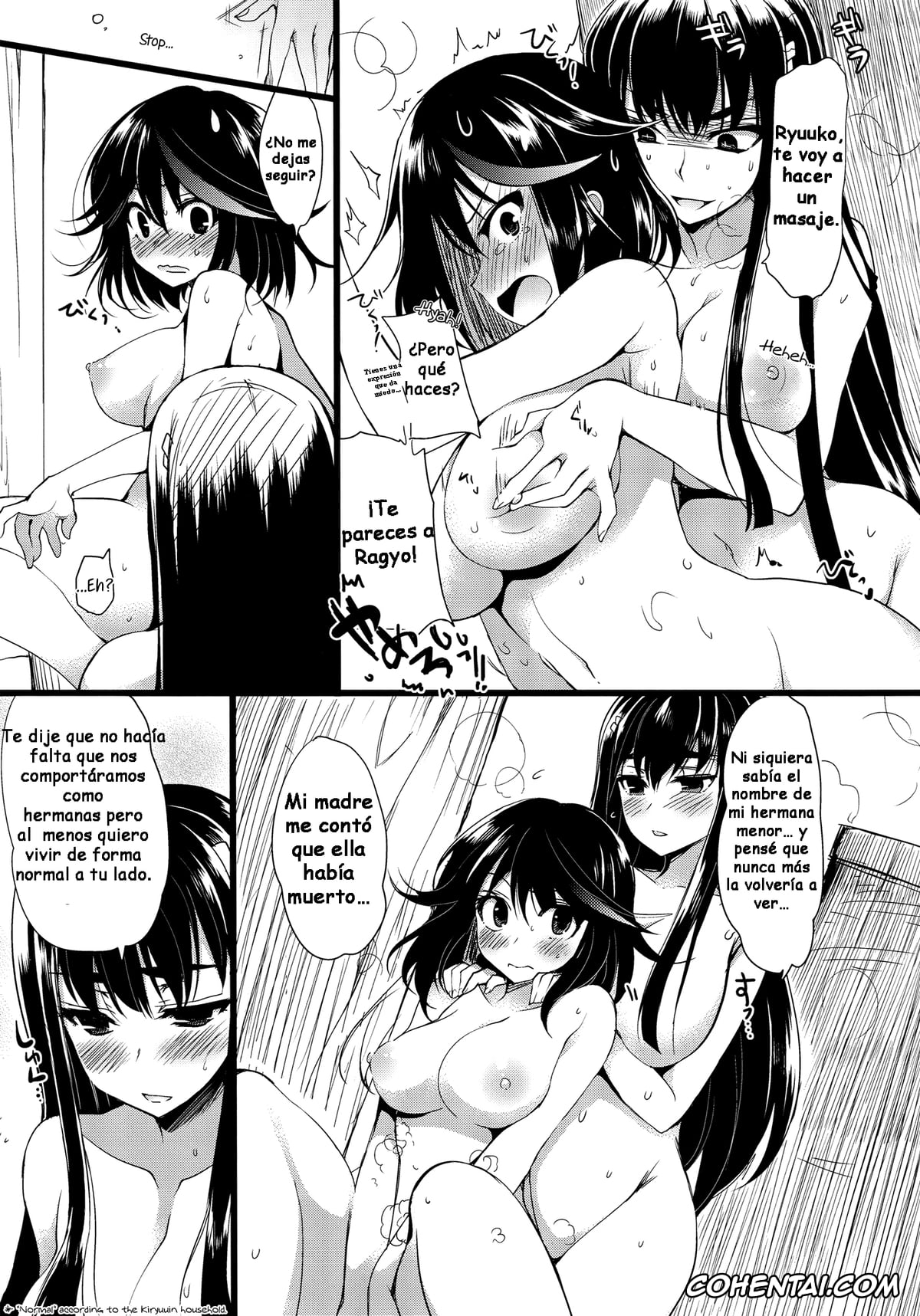 Kill la Kill porno, Nonon Jakuzure porno, Ryuuko Matoi porno, Satsuki Kiryuuin porno, Yuri la Kill (Kill la Kill), pagina 5