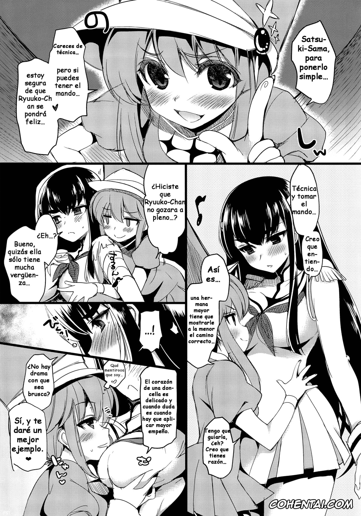 Kill la Kill porno, Nonon Jakuzure porno, Ryuuko Matoi porno, Satsuki Kiryuuin porno, Yuri la Kill (Kill la Kill), pagina 11