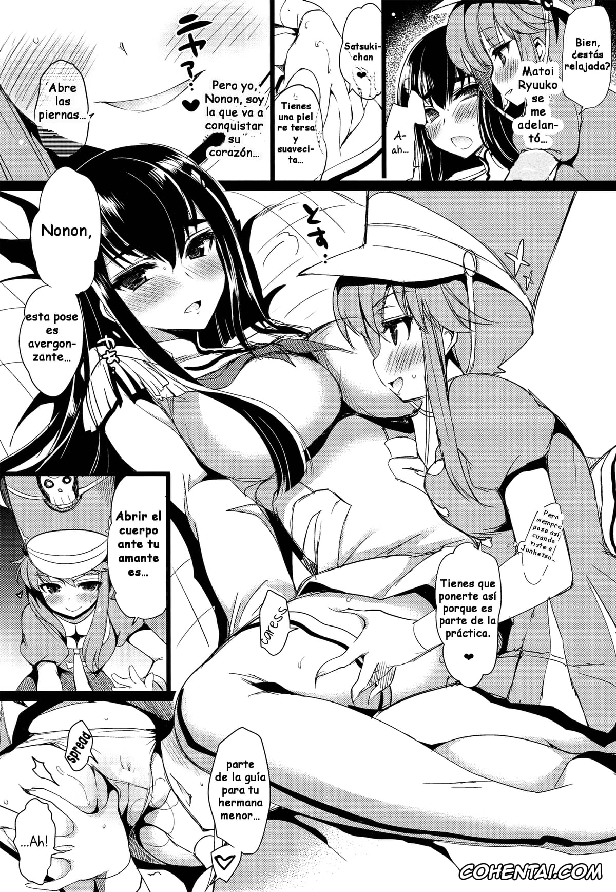 Kill la Kill hentai, Nonon Jakuzure hentai, Ryuuko Matoi hentai, Satsuki Kiryuuin hentai, Yuri la Kill (Kill la Kill), pagina 12