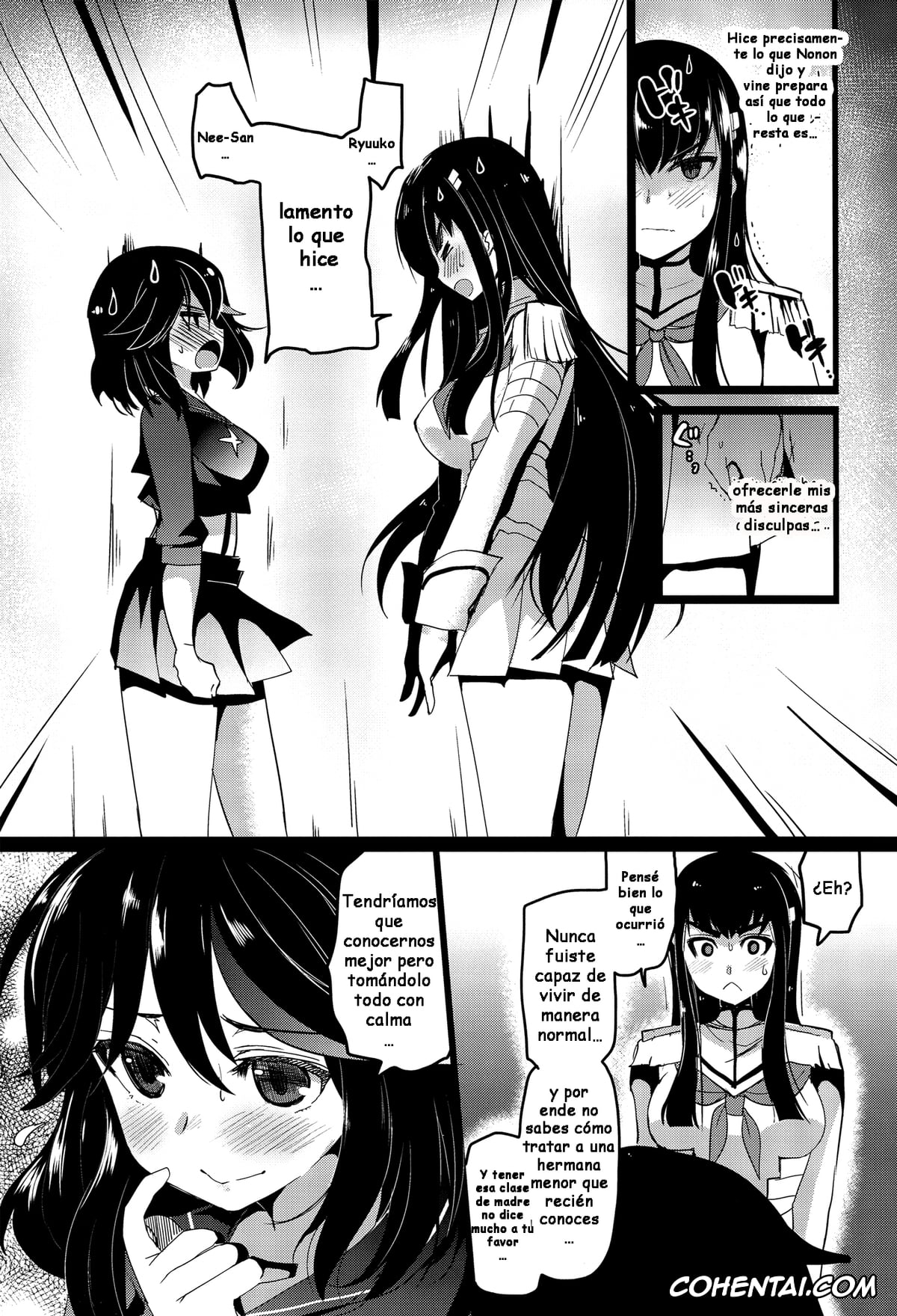 Kill la Kill hentai, Nonon Jakuzure hentai, Ryuuko Matoi hentai, Satsuki Kiryuuin hentai, Yuri la Kill (Kill la Kill), pagina 18