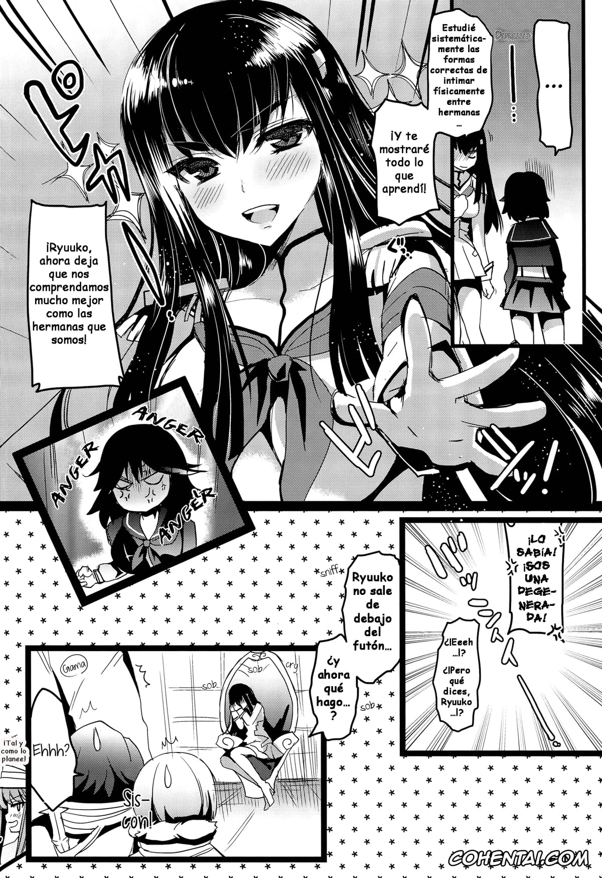Kill la Kill porno, Nonon Jakuzure porno, Ryuuko Matoi porno, Satsuki Kiryuuin porno, Yuri la Kill (Kill la Kill), pagina 20