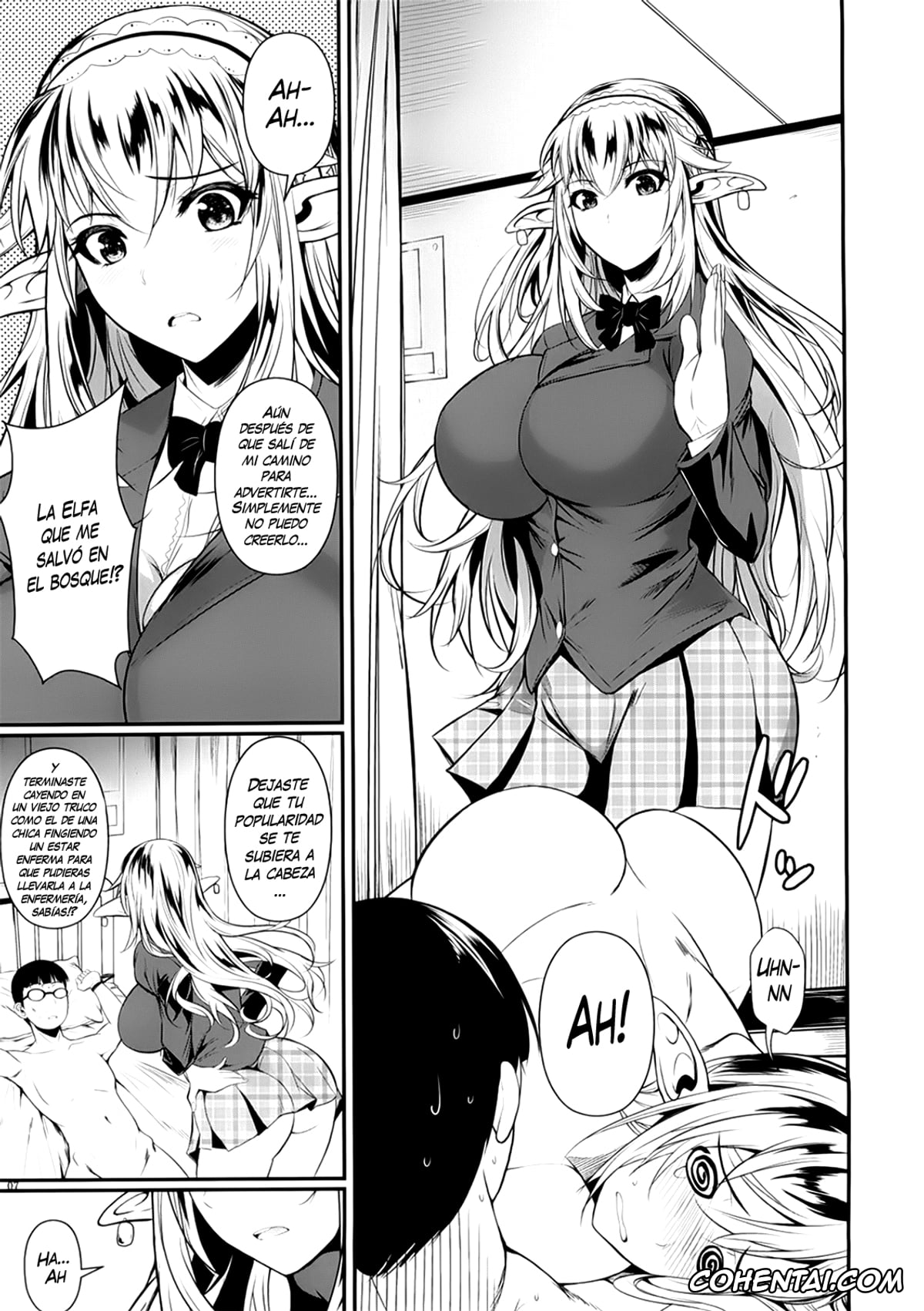 Original xxx, High Elf × High School, pagina 7