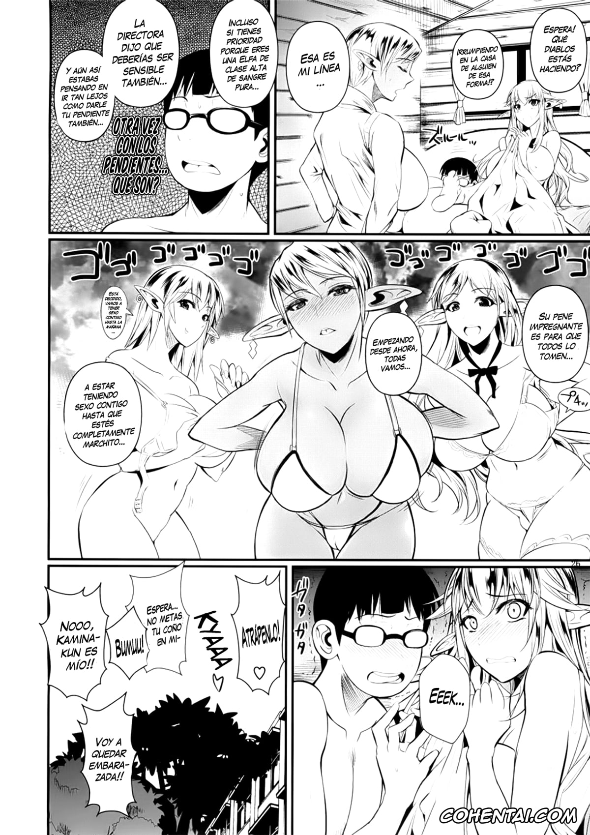 Original porno, High Elf × High School, pagina 26
