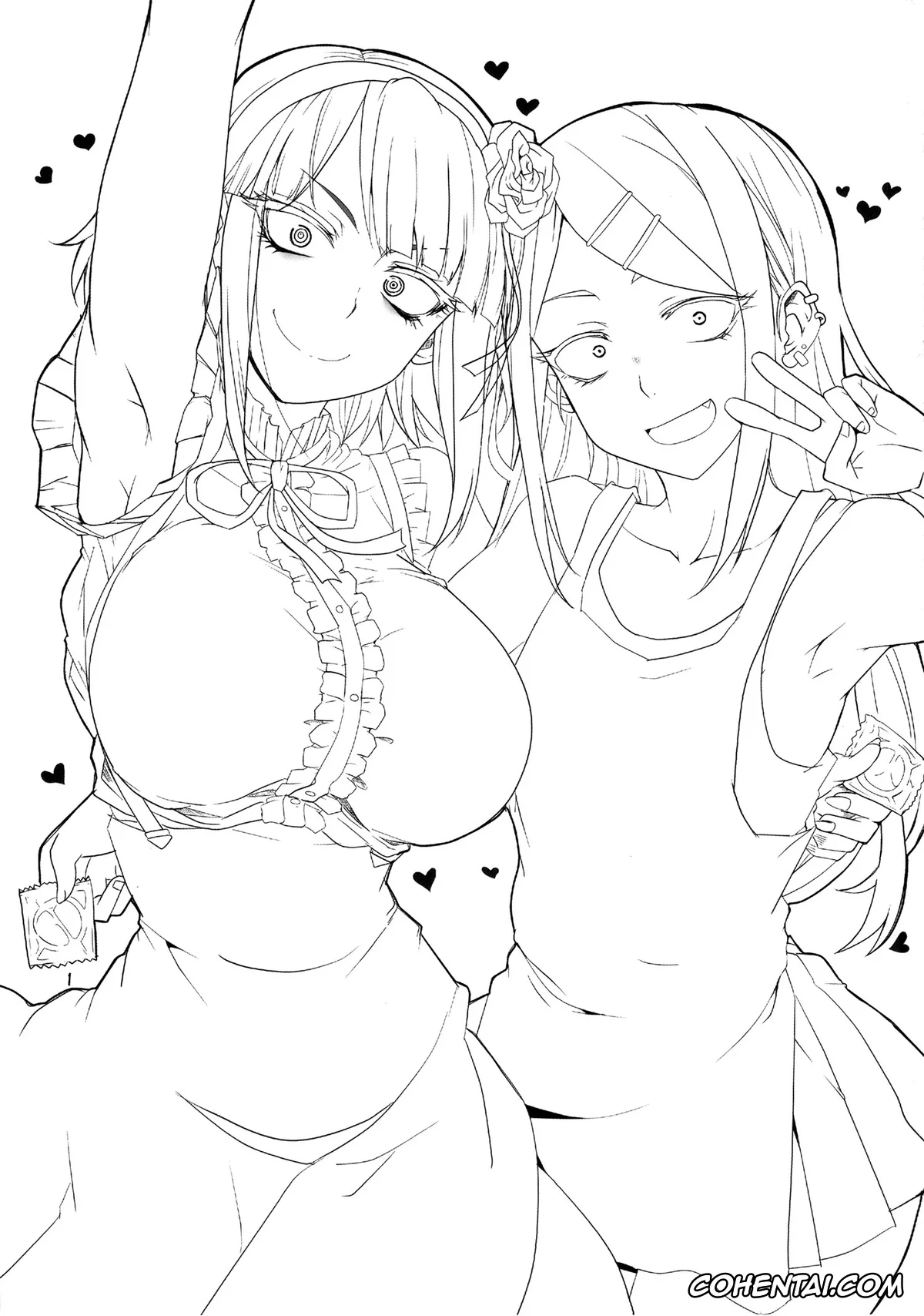 Dagashi Kashi porno, Hotaru Shidare porno, Kokonotsu Shikada porno, Saya Endou porno, Dagashi Chichi 3 (Dagashi Kashi), pagina 2