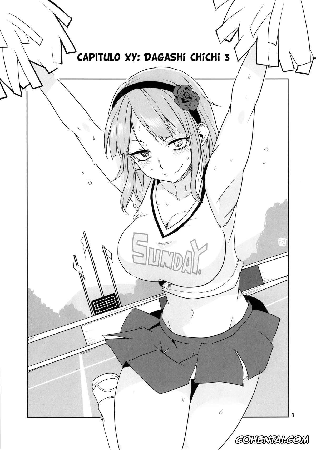 Dagashi Kashi xxx, Hotaru Shidare xxx, Kokonotsu Shikada xxx, Saya Endou xxx, Dagashi Chichi 3 (Dagashi Kashi), pagina 4