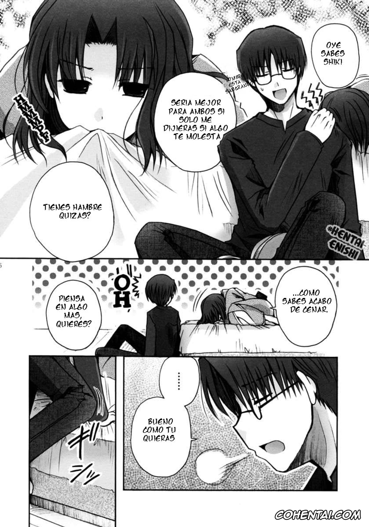Kara No Kyoukai | The Garden Of Sinners hentai, Shiki Ryougi hentai, Mitsuyume (Kara no Kyoukai), pagina 6
