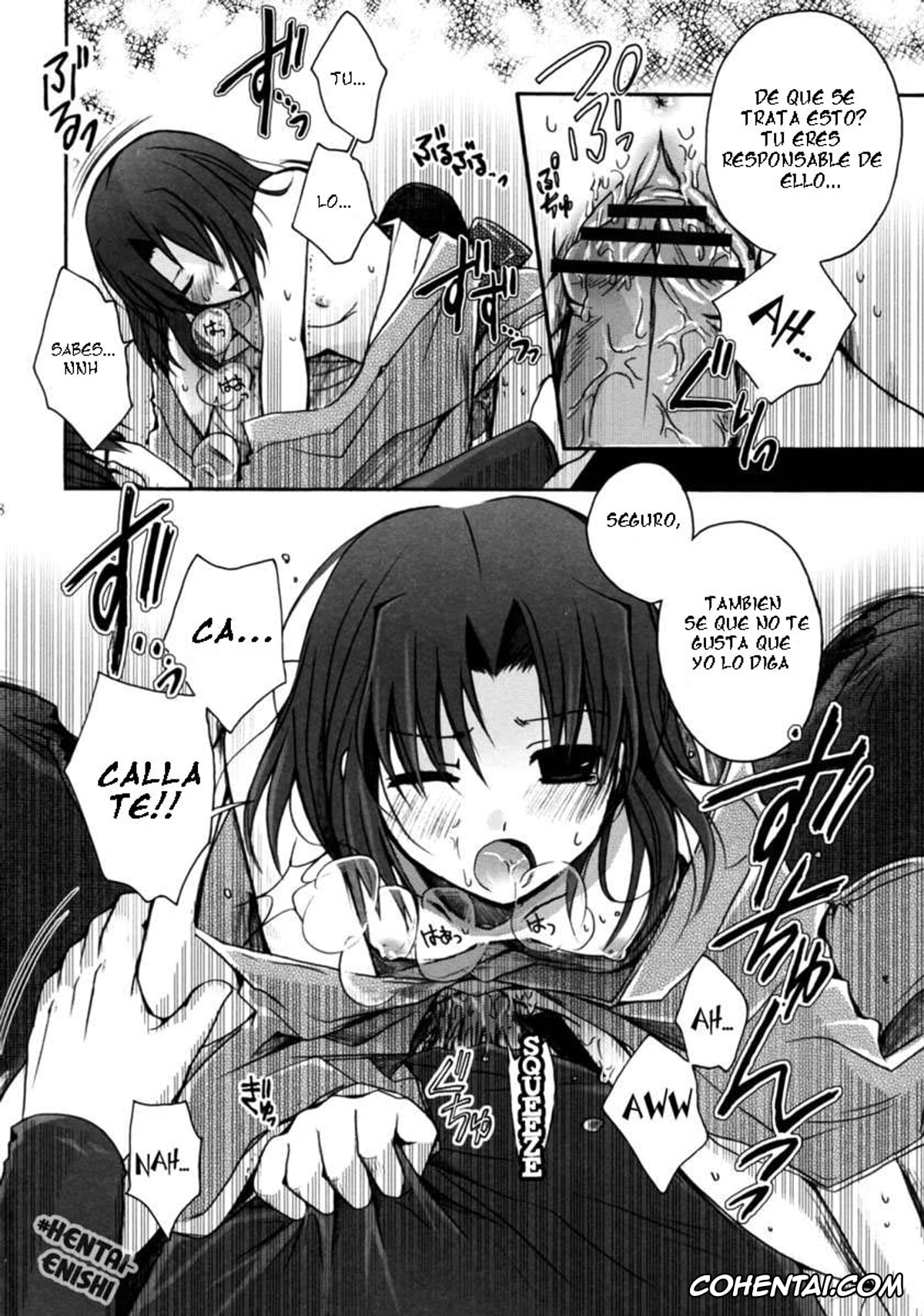 Kara No Kyoukai | The Garden Of Sinners hentai, Shiki Ryougi hentai, Mitsuyume (Kara no Kyoukai), pagina 18